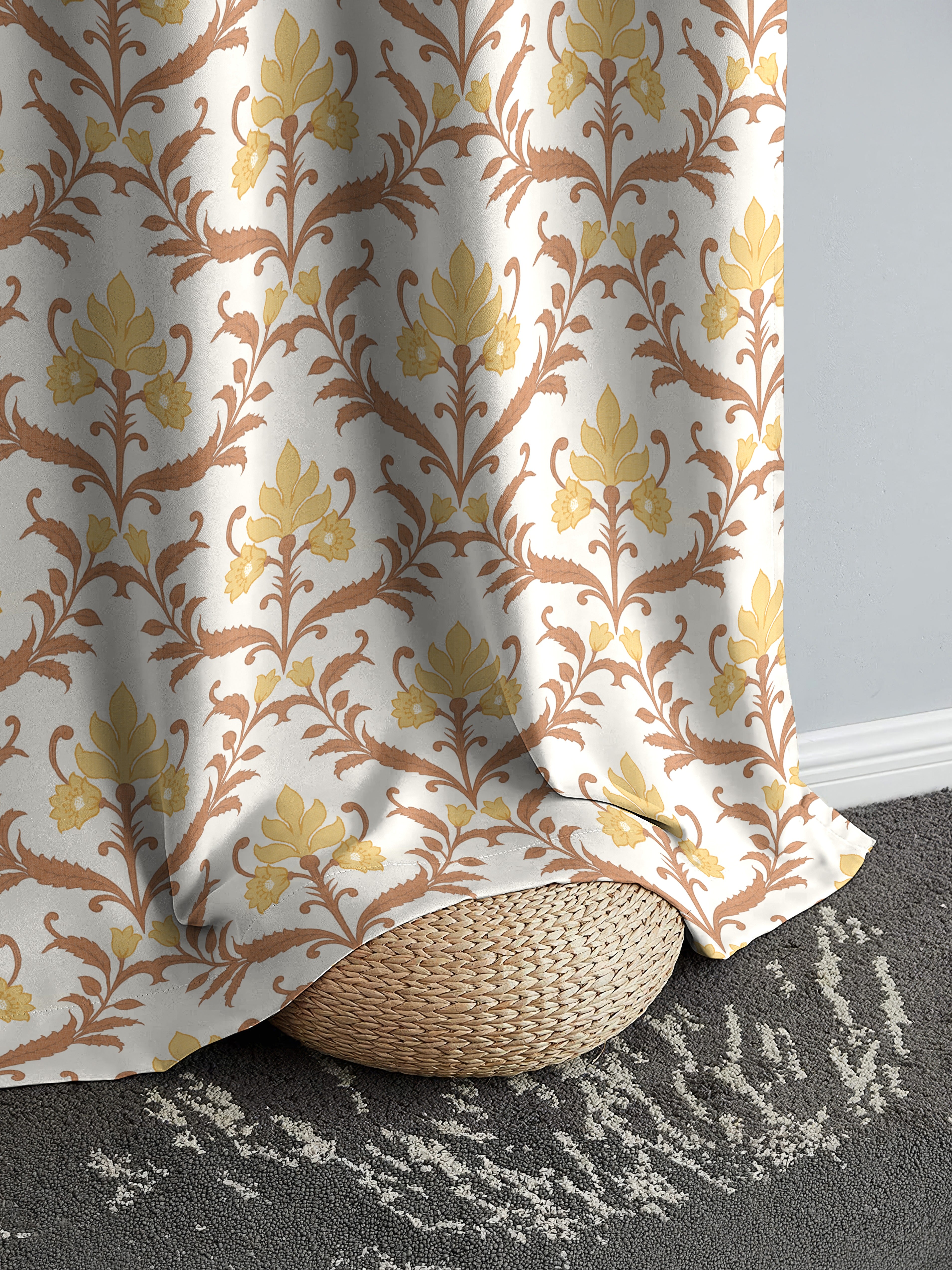 ZODIAC MATTY APACHE PRINTED ROOM DARKENER CURTAIN