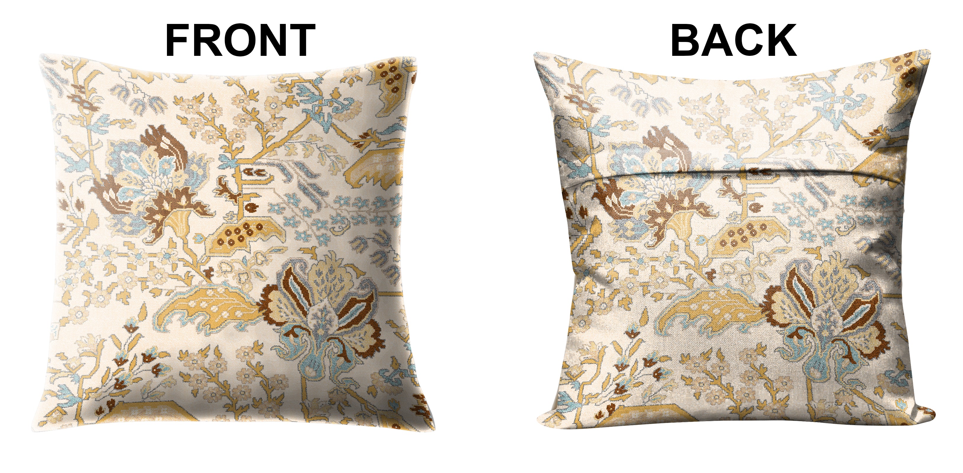 MAGMA YELLOW CUSHION COVER (Pack of 2)