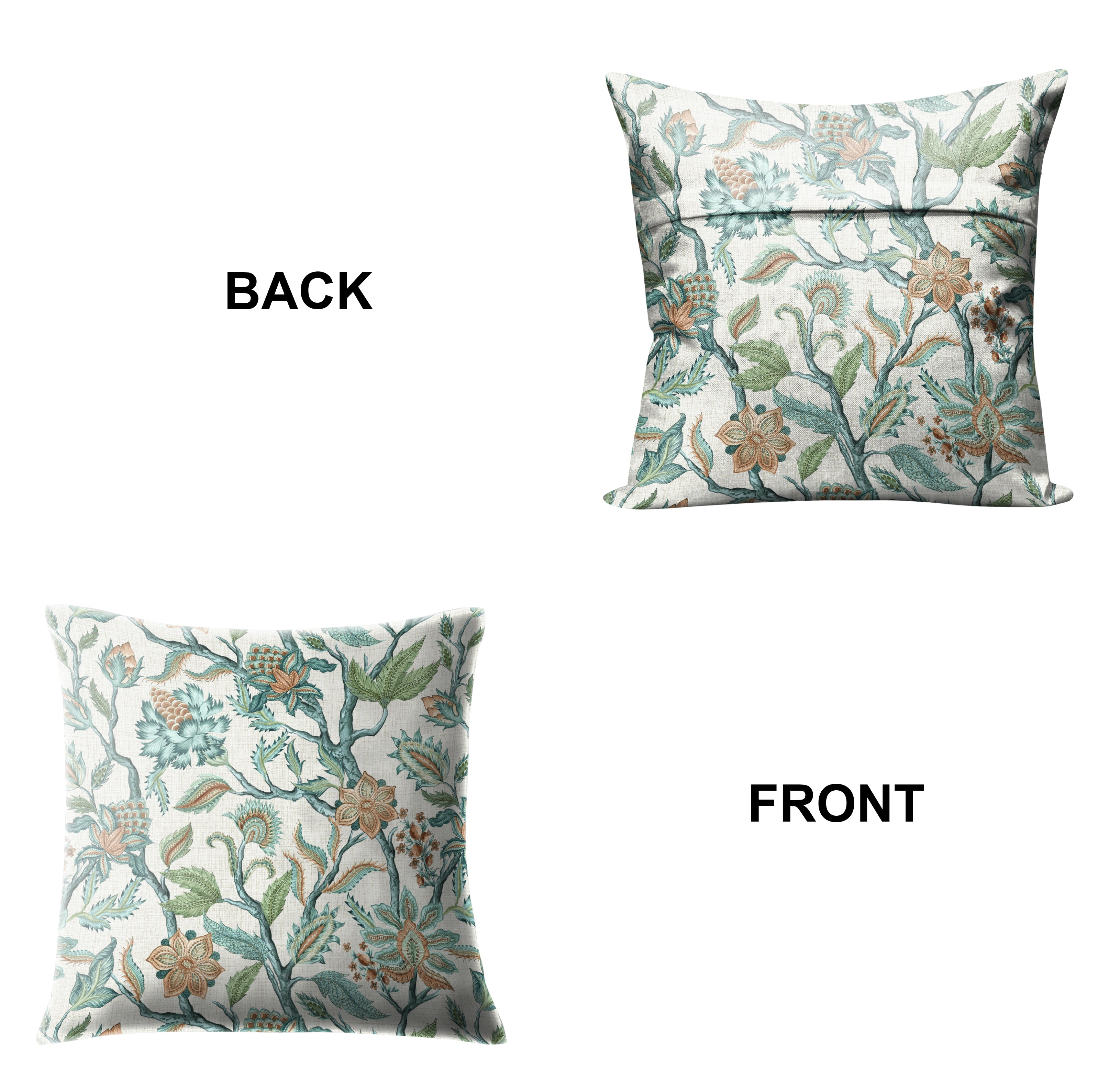 BALMORAL GREEN CUSHION COVER (Pack of 2)