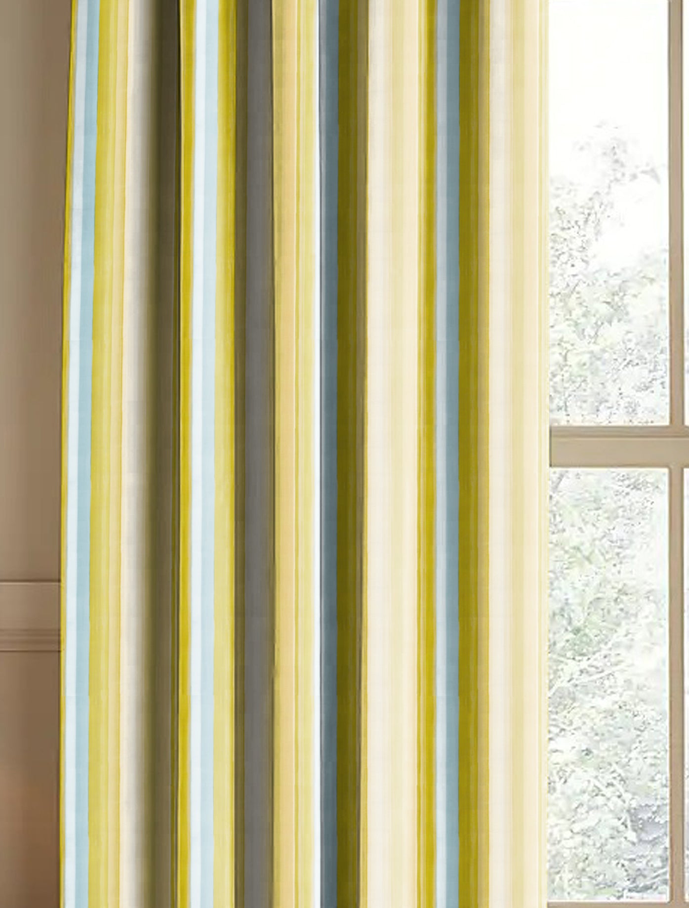 ALVIN LEMON PRINTED BLACKOUT CURTAIN