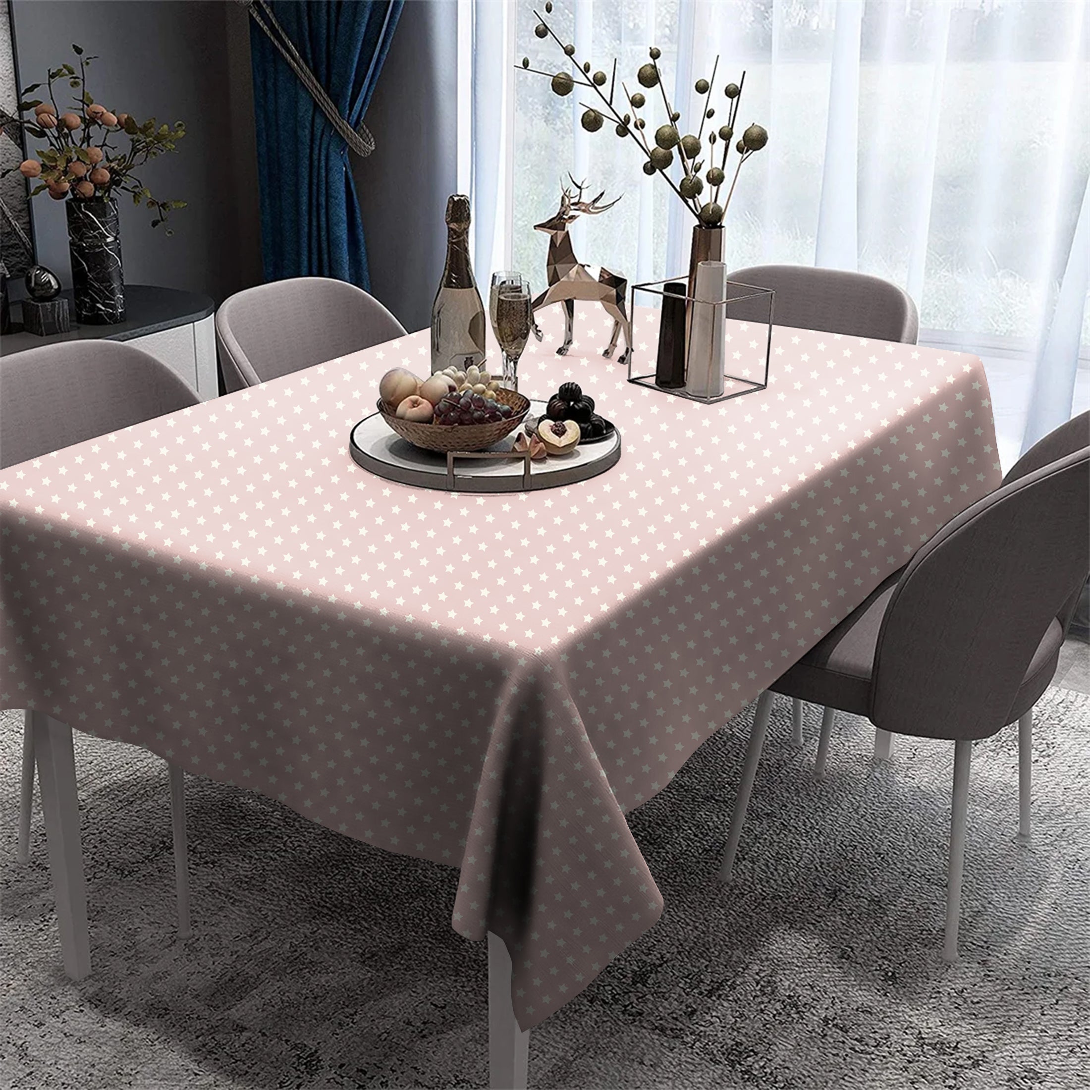 SPRING GALLERY STAR Cavern Pink CTable Cloth