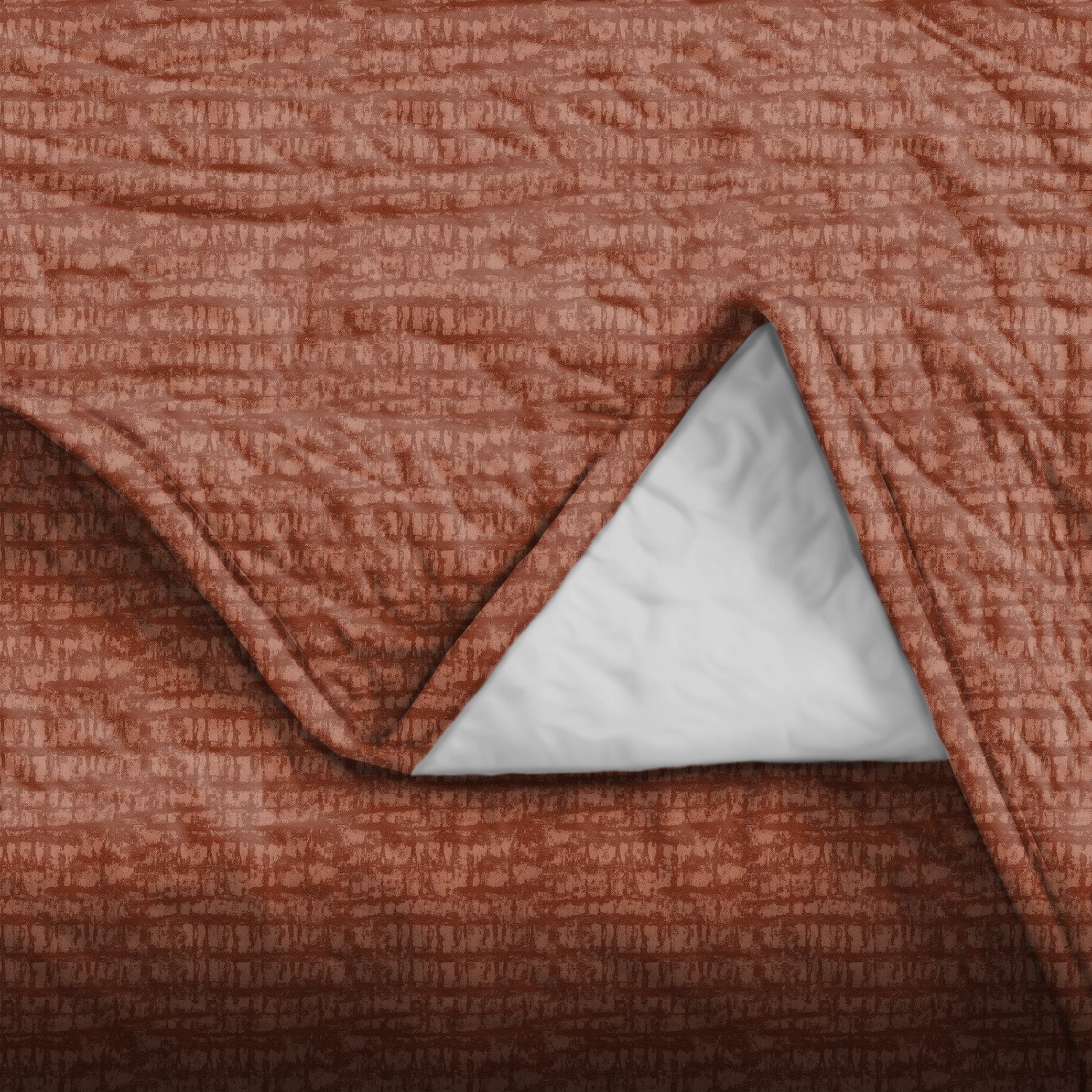 Valencia Clay Bedcover for Double Bed with 2 Pillow Covers King Size (104" X 90")