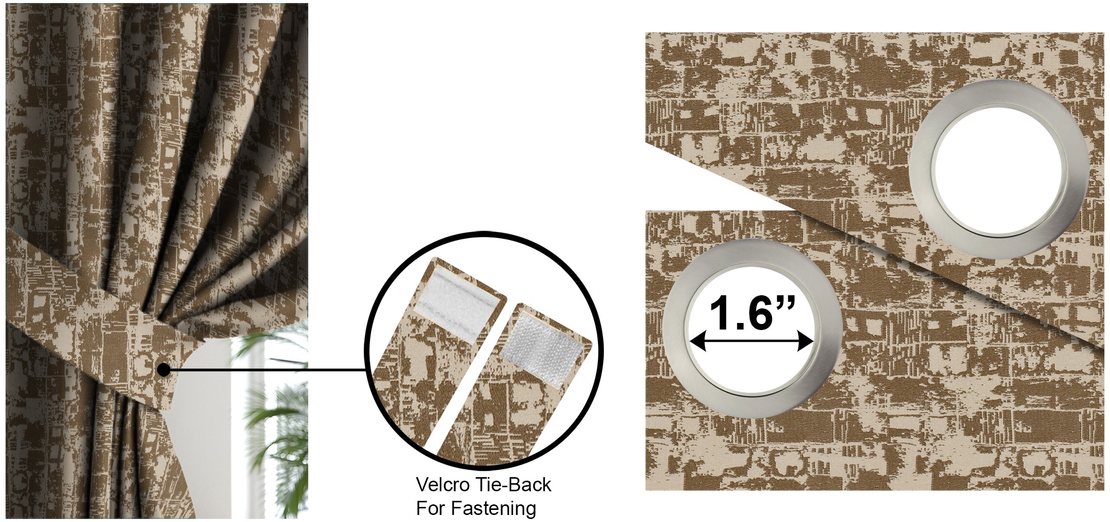 LEO COFFEE BLACKOUT CURTAIN