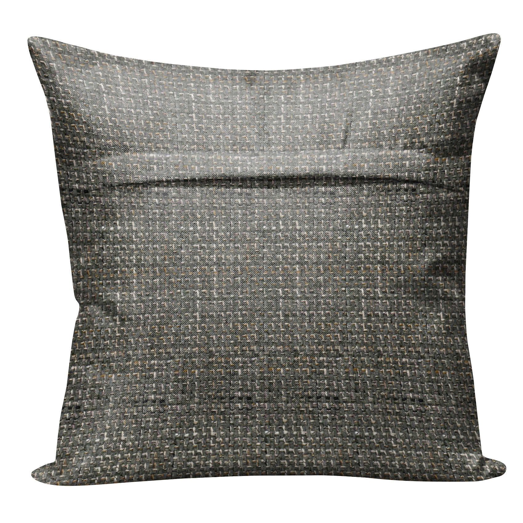 DELUXE TEX GREY DIGITAL PRINTED CUSHION COVER (Pack of 2)