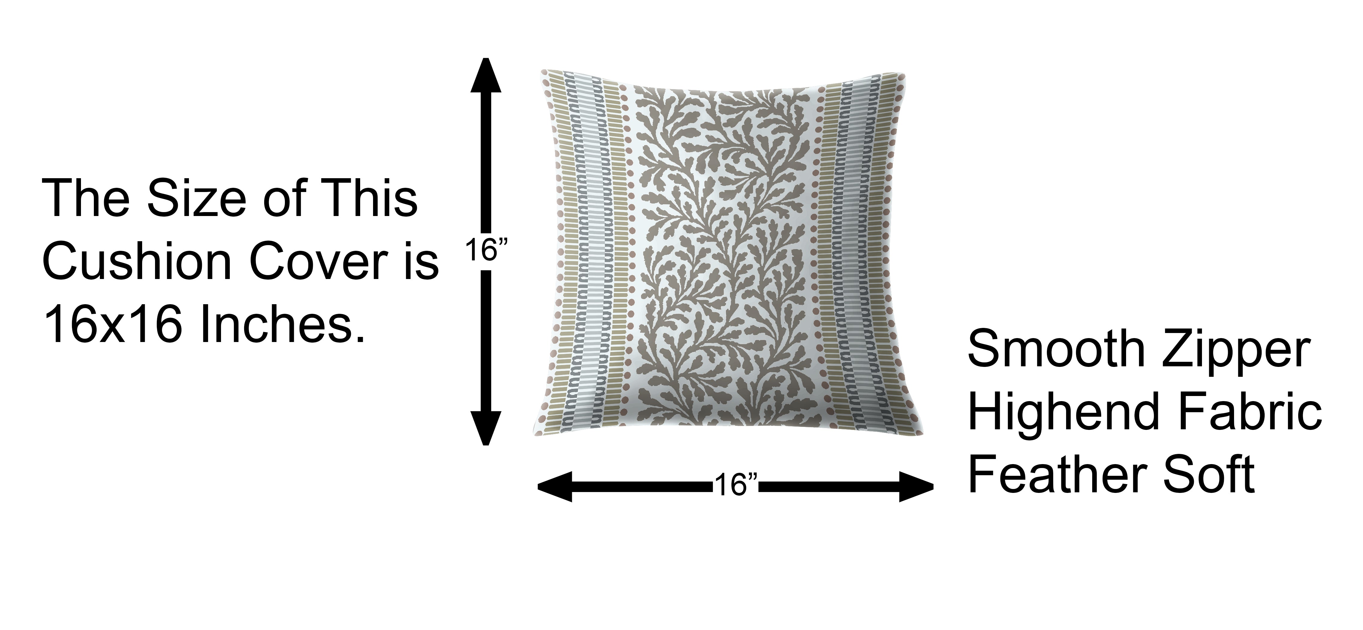 TORONTO COFFEE DIGITAL PRINTED CUSHION COVER (Pack of 2)