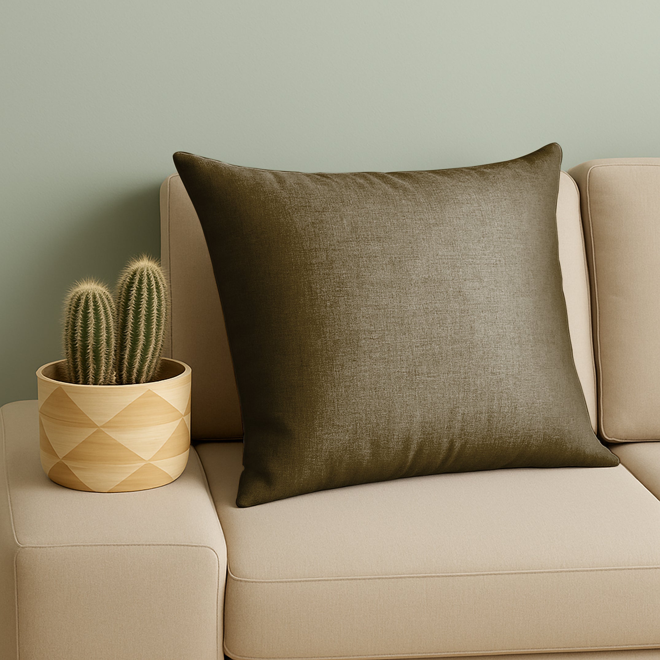 BAKER MEHENDI CUSHION COVER (Pack of 2)