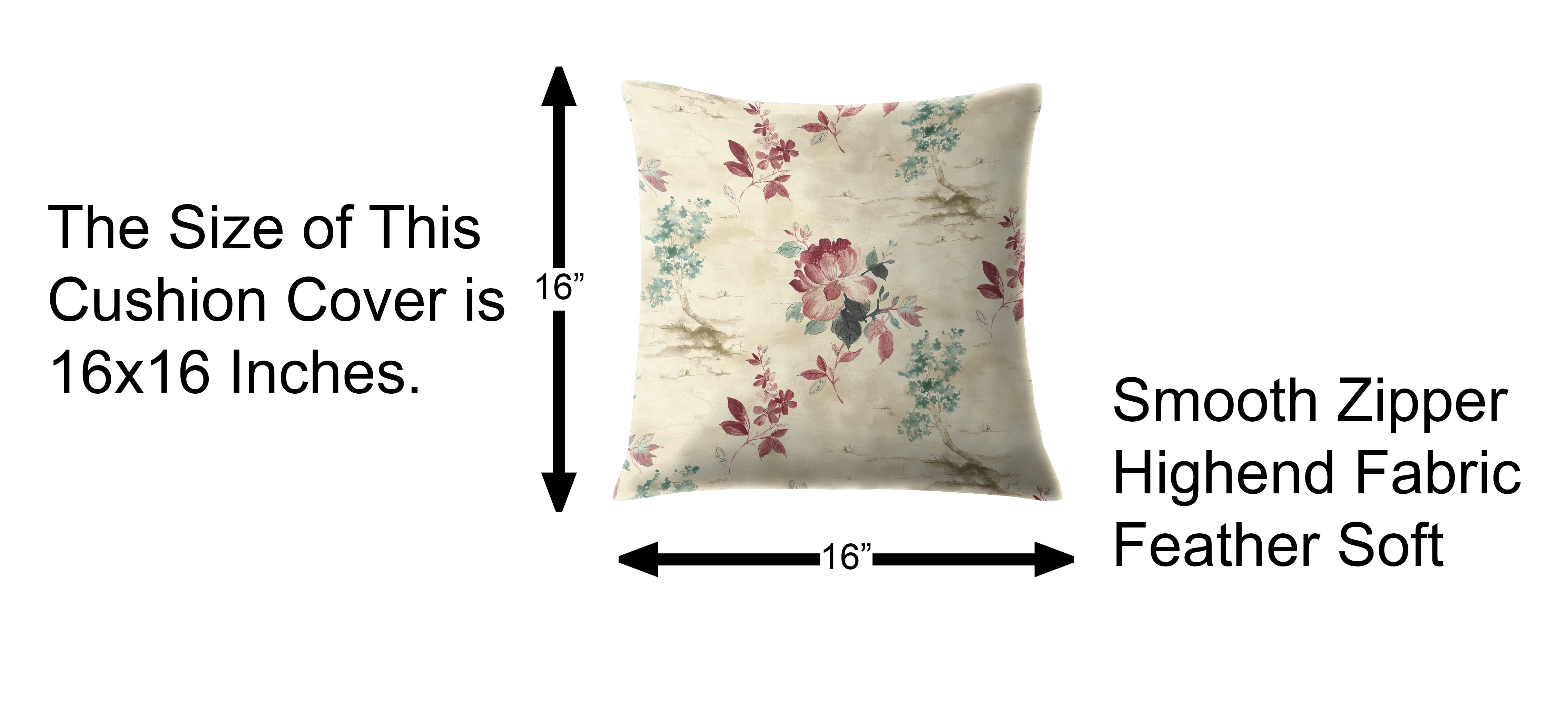 HAZEL PINK CUSHION COVER (Pack of 2)