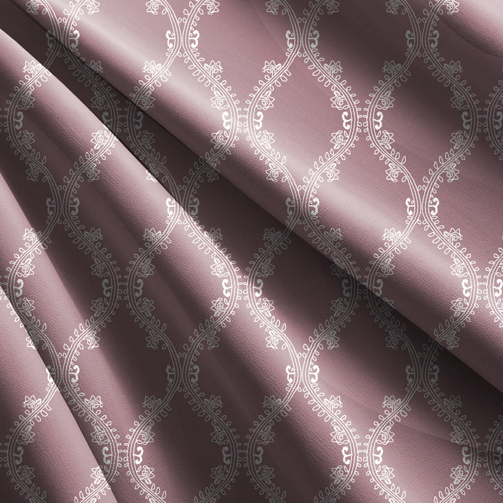 LAYLA PLUM UPHOLSTERY FABRIC