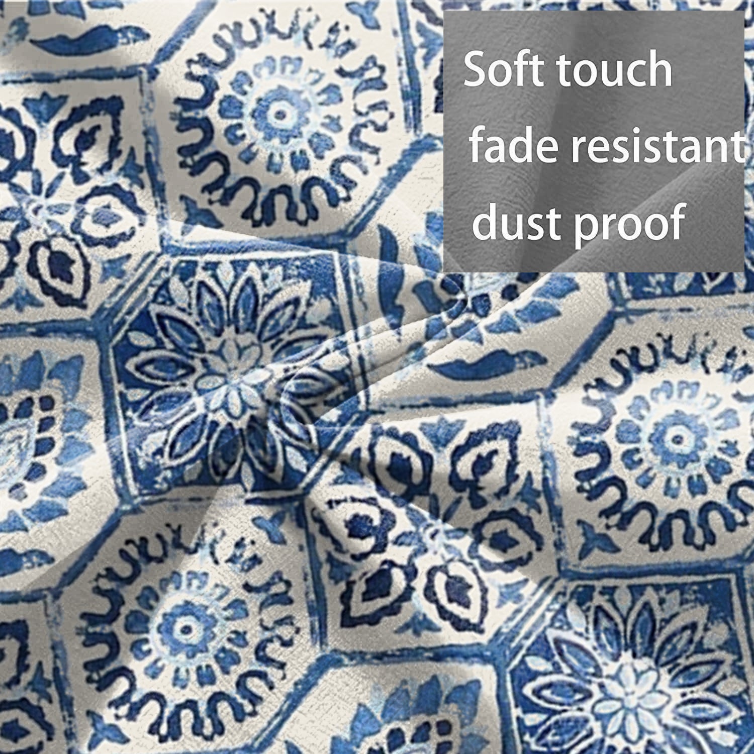 ANKARA BLUE TABLE CLOTH