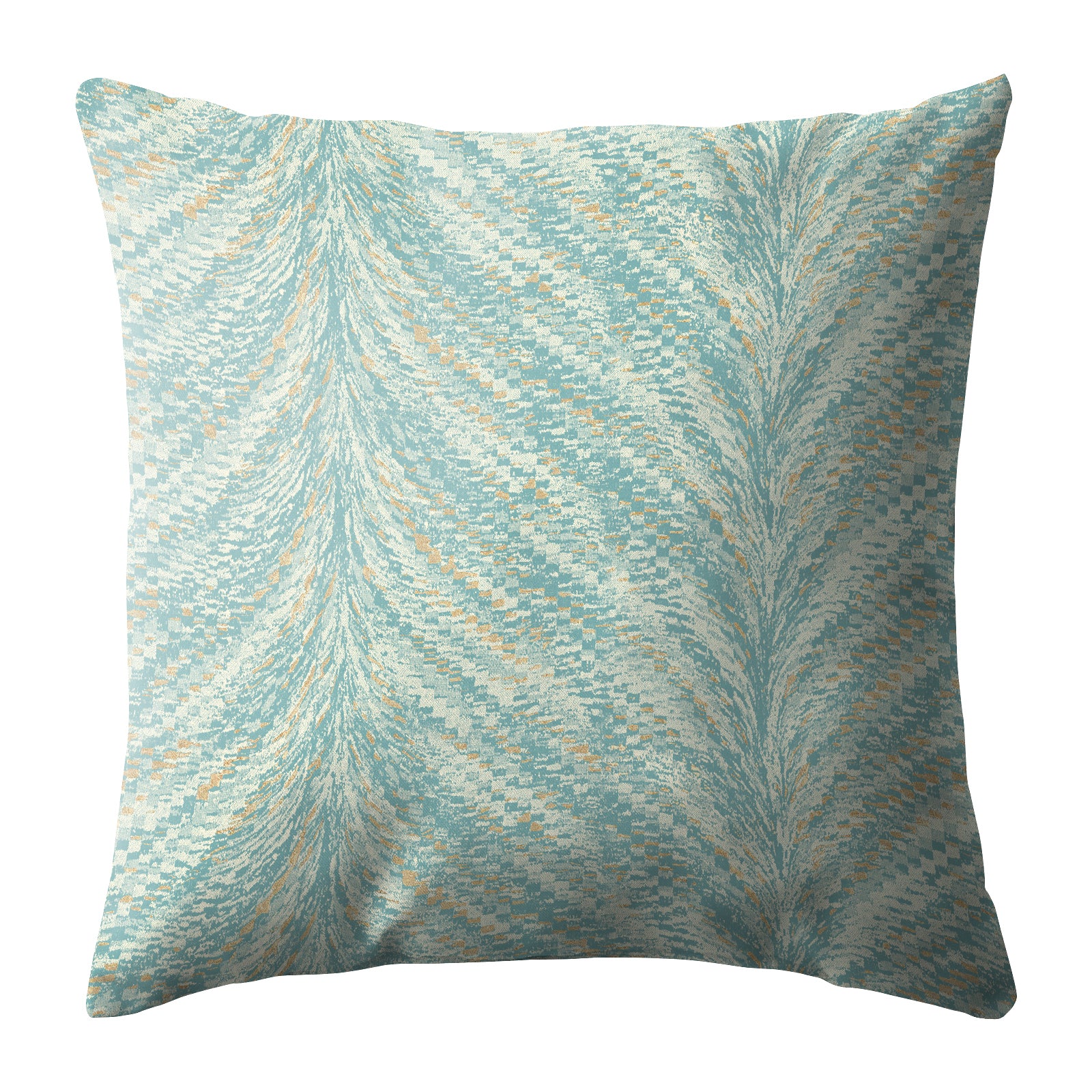 LUXOR DUCK EGG (16X16 INCH) DIGITAL PRINTED CUSHION COVER
