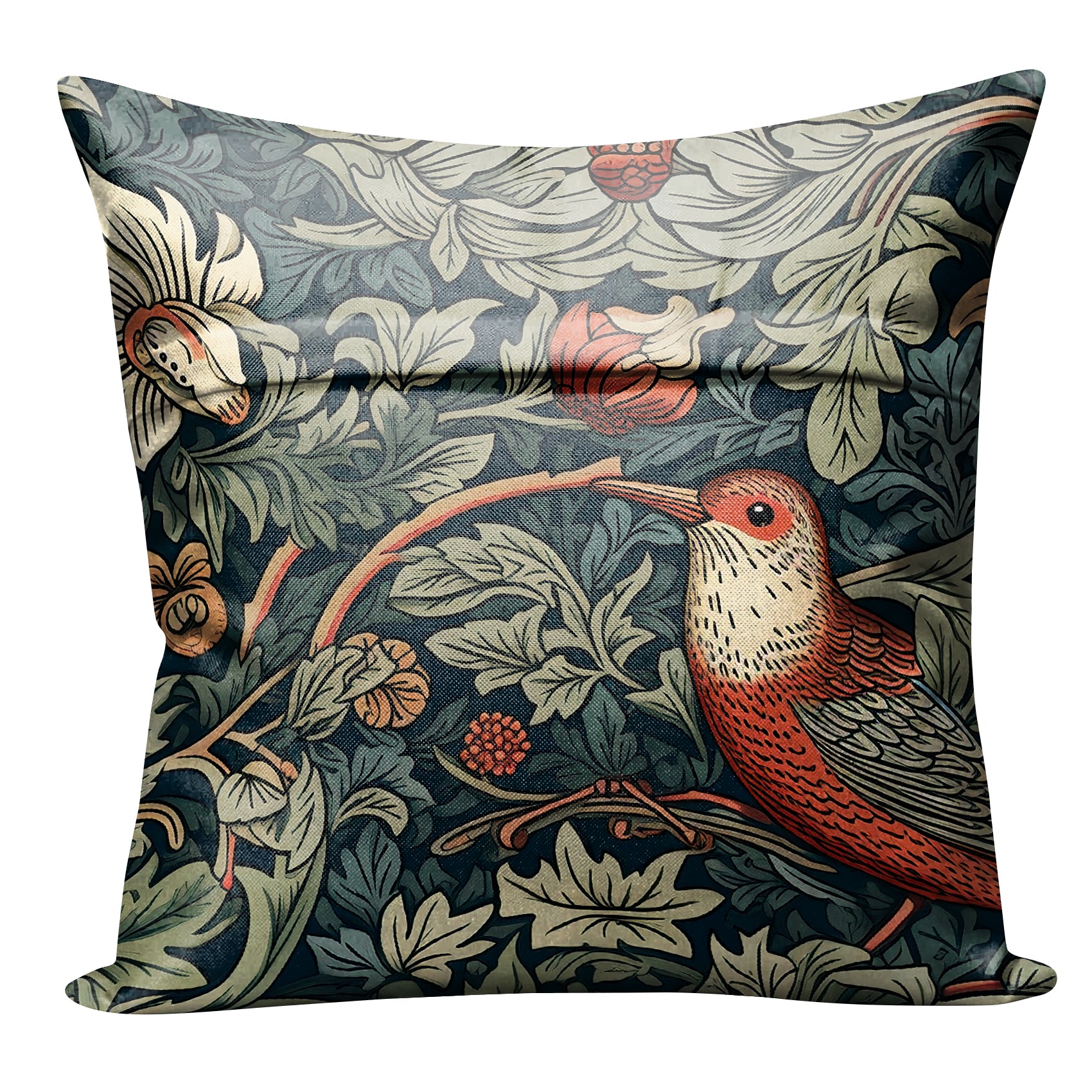 PIGEON GREEN (16X16 INCH) DIGITAL PRINTED CUSHION COVER