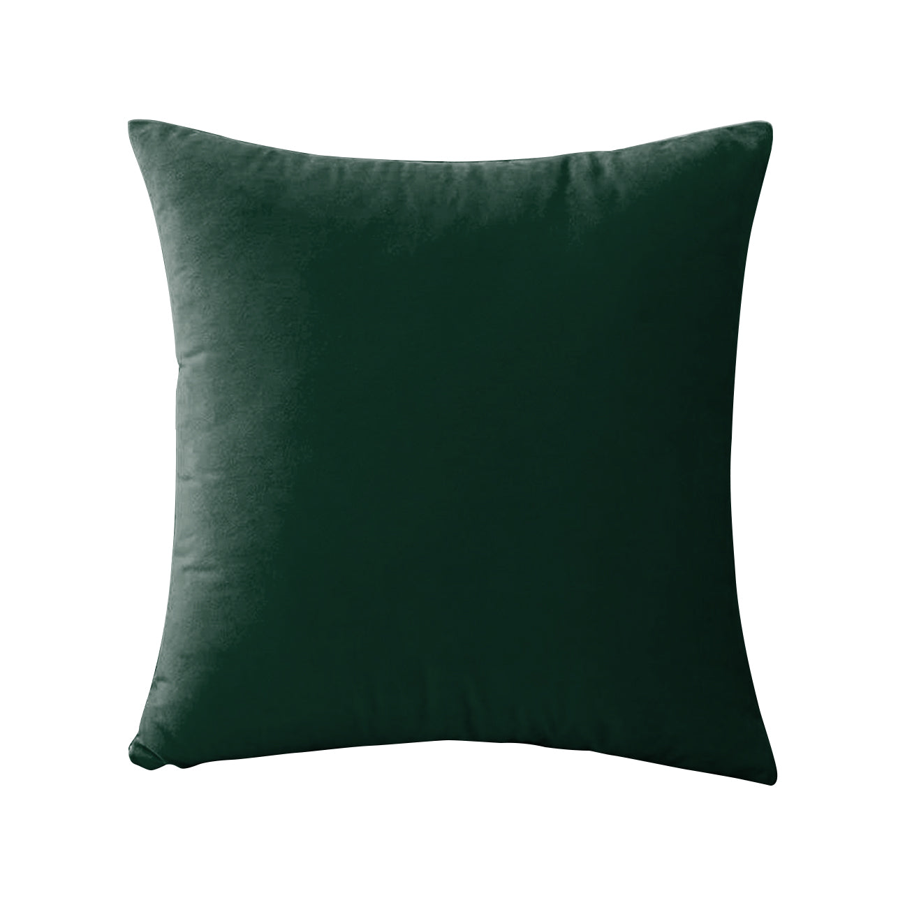 RAINBOW VELVET GREEN-40 CUSHION COVER (Pack of 2)