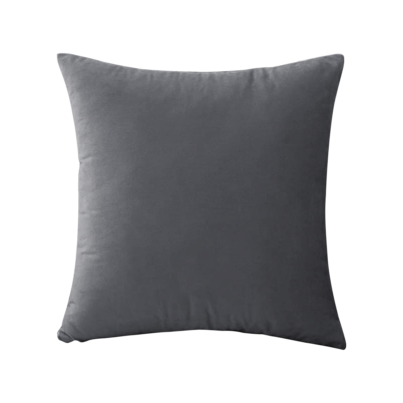 RAINBOW VELVET GREY-18 CUSHION COVER (Pack of 2)