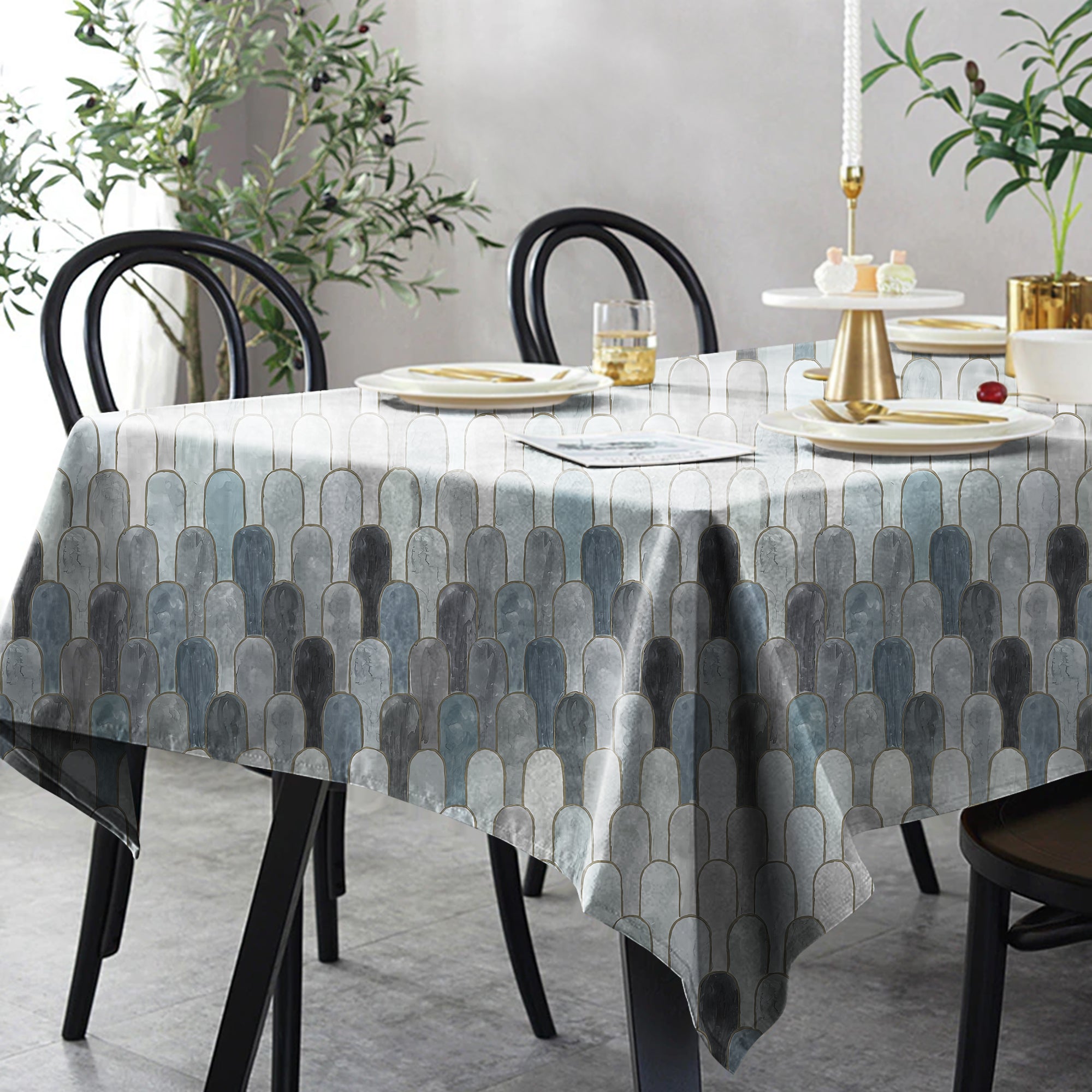 NICOBAR GREY TABLE CLOTH