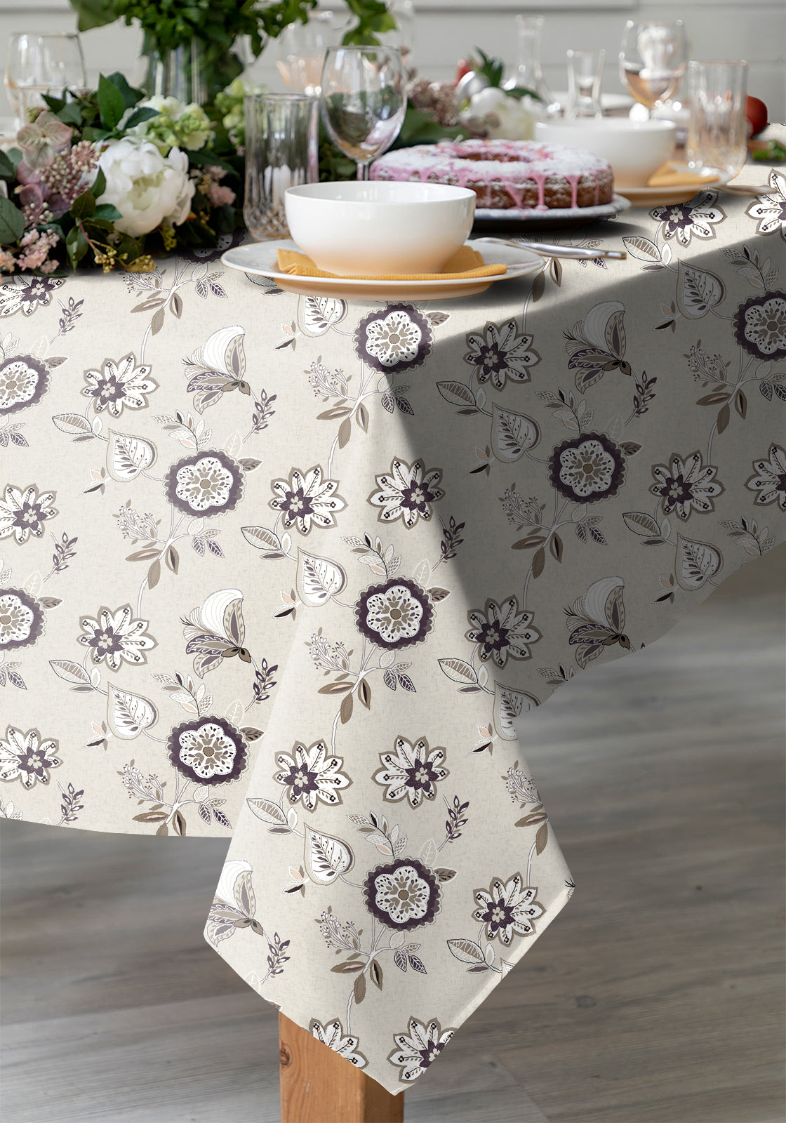 BEAU GREY Table Cloth