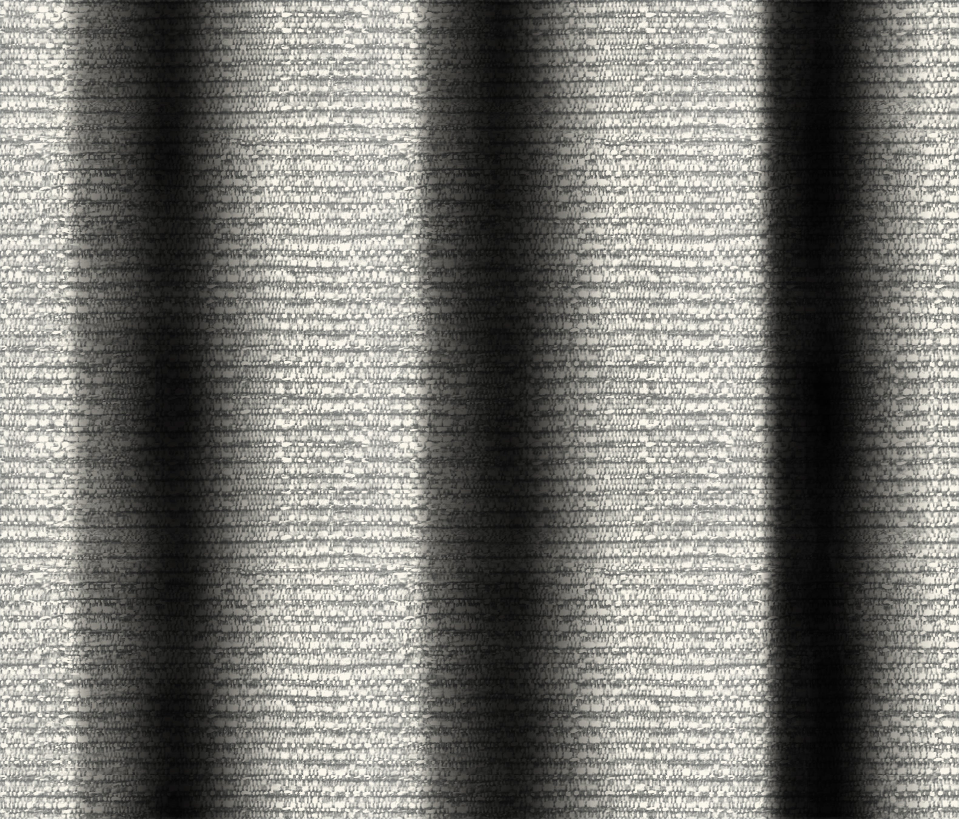 SUNBLOCK SLUBBY GREY PRINTED BLACKOUT CURTAIN
