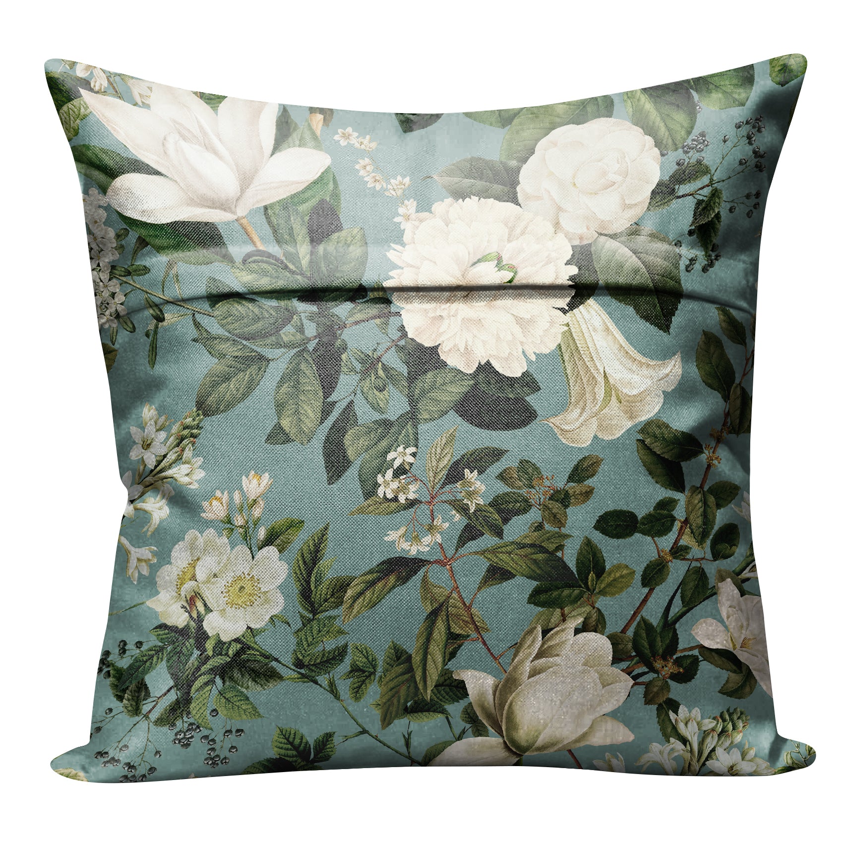 VINCE GREEN DIGITAL PRINTED CUSHION COVER (Pack of 2)