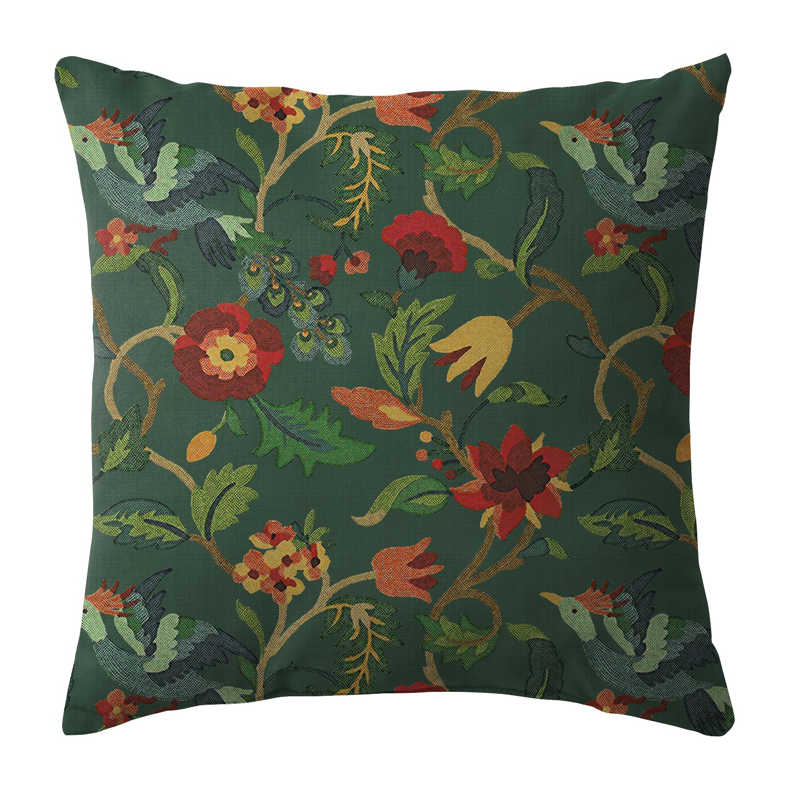 CABAL GREEN DIGITAL PRINTED CUSHION COVER (Pack of 2)