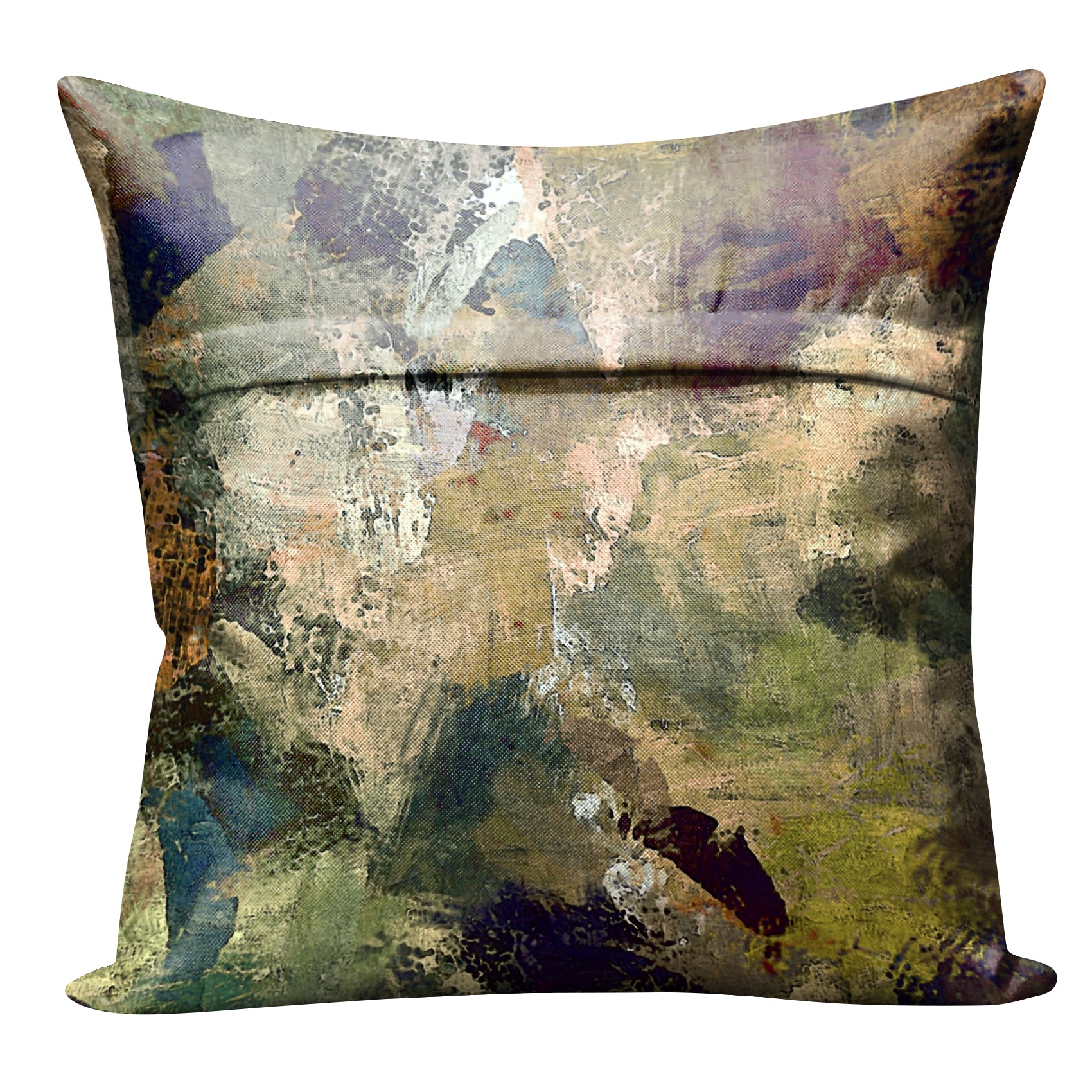 PAJARO GREEN DIGITAL PRINTED CUSHION COVER (Pack of 2)