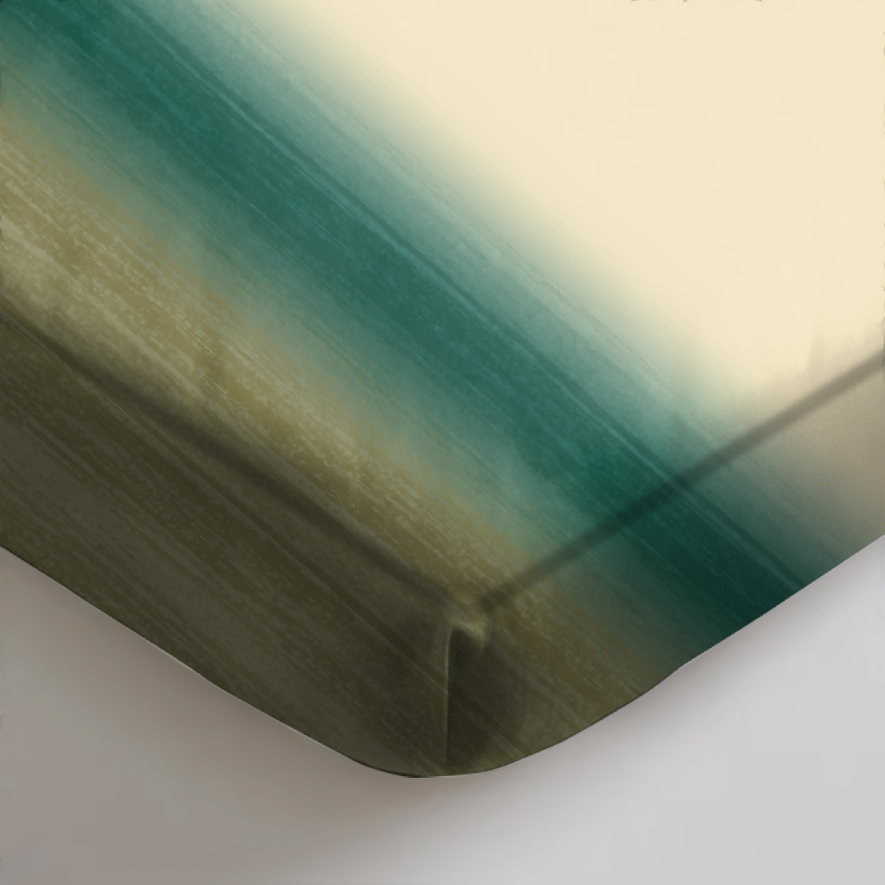 Romano Green Bedcover for Double Bed with 2 PillowCovers King Size (104" X 90")