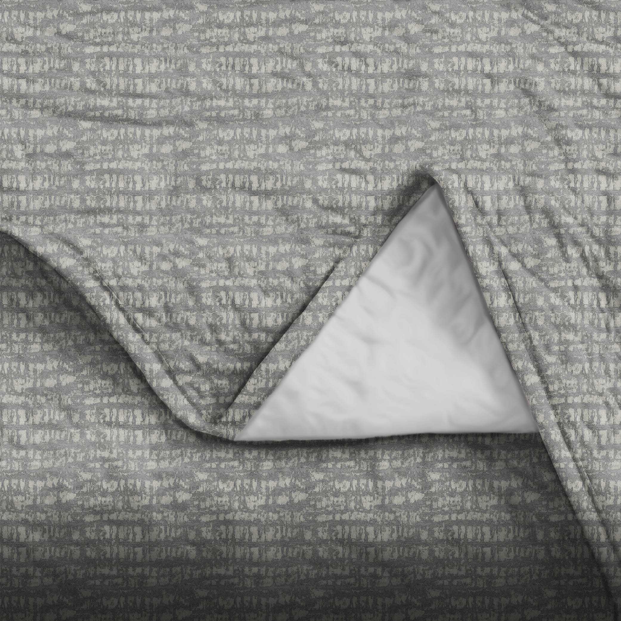 Valencia Grey Bedcover for Double Bed with 2 Pillow Covers King Size (104" X 90")