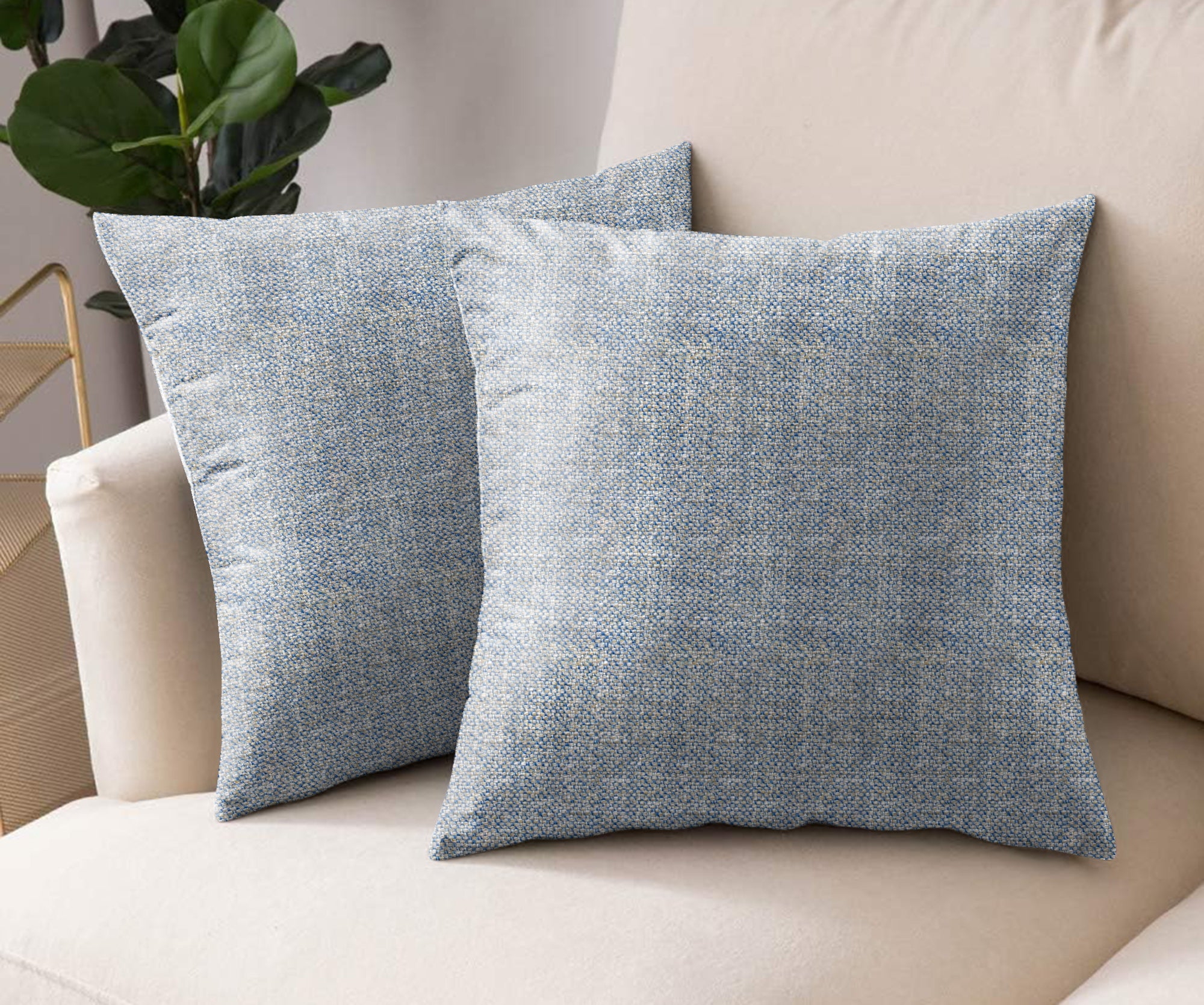 LINEA SKY DIGITAL PRINTED CUSHION COVER (Pack of 2)