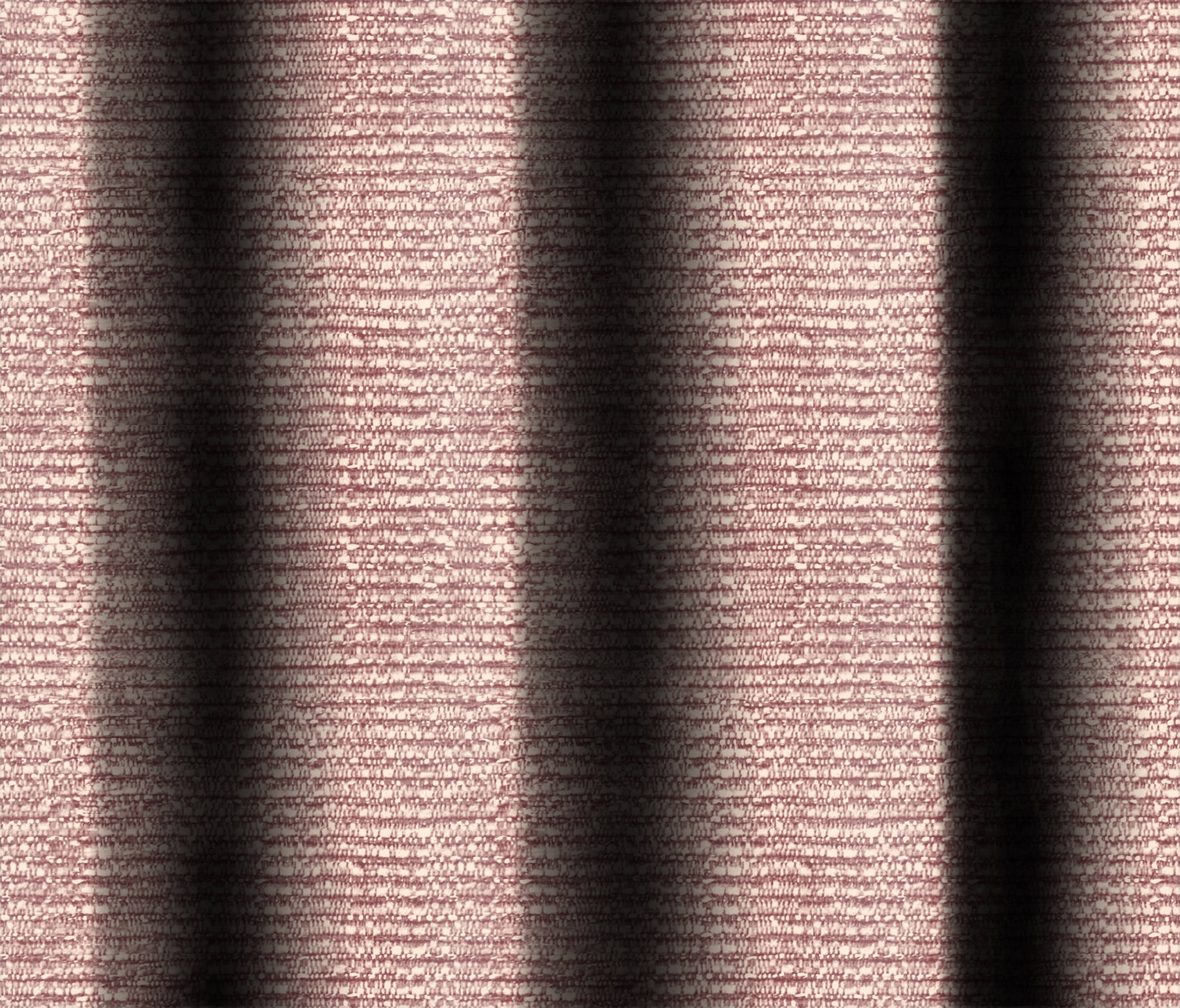 SUNBLOCK SLUBBY MED PINK PRINTED BLACKOUT CURTAIN