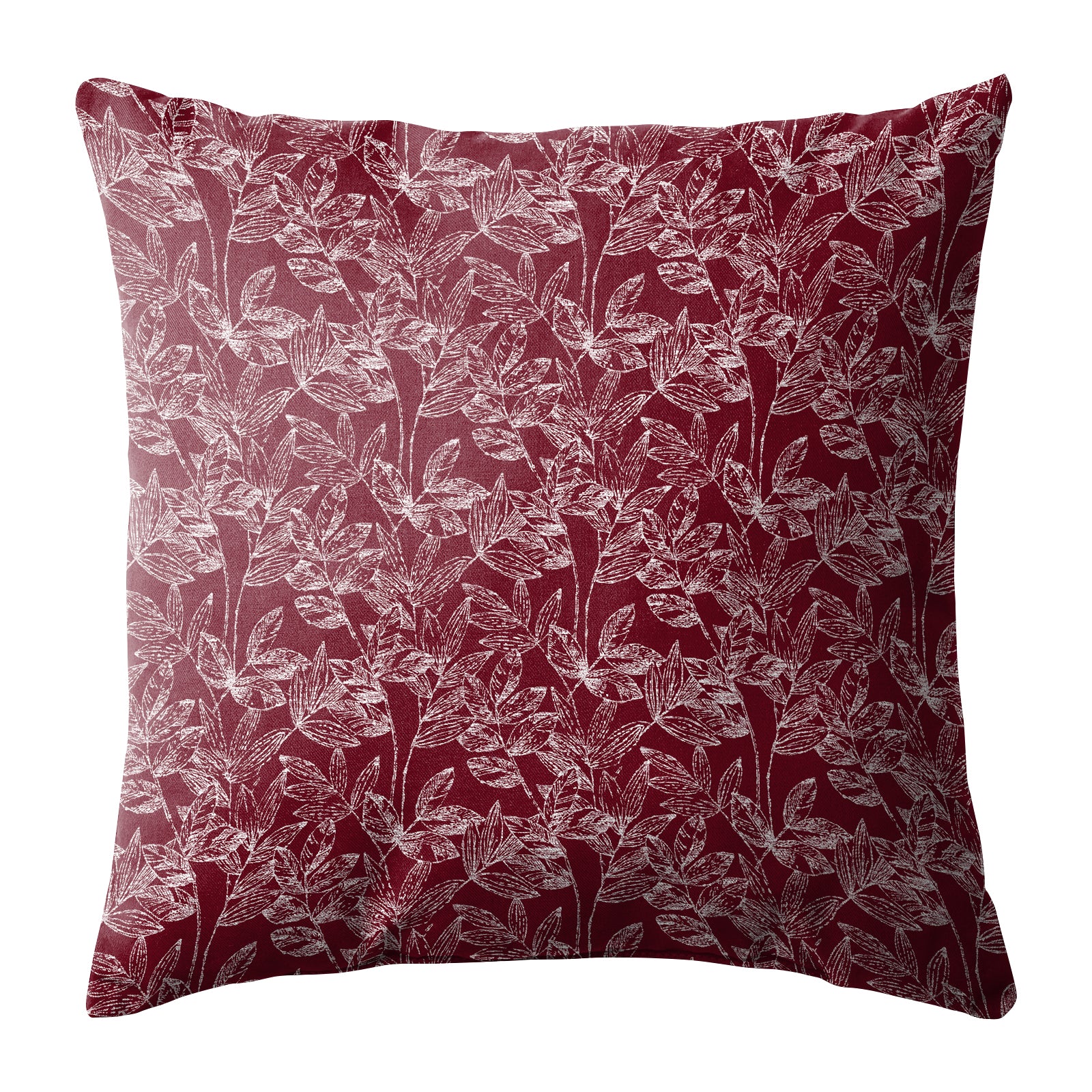 MEADOW MAROON DIGITAL PRINTED CUSHION COVER (Pack of 2)