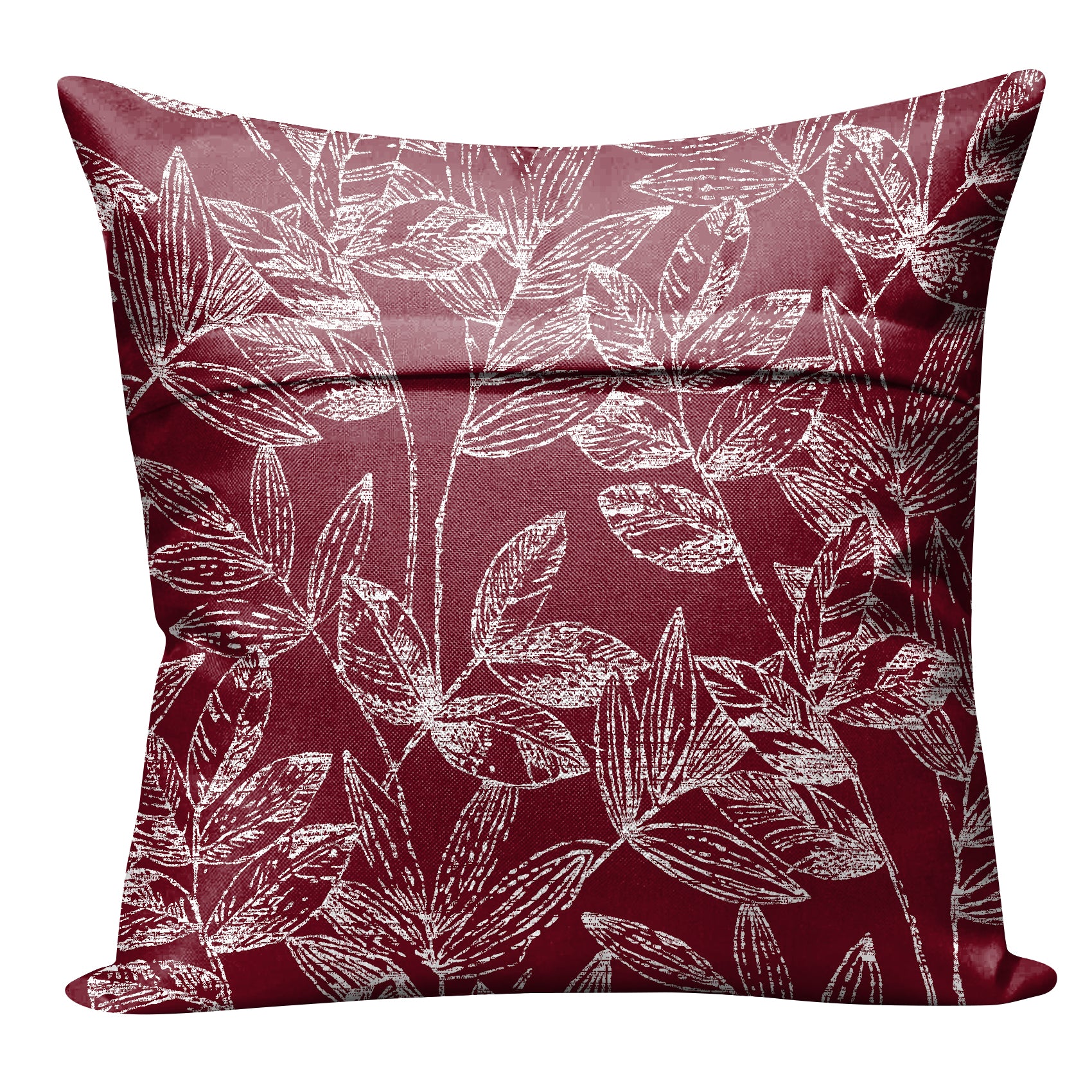 MEADOW MAROON DIGITAL PRINTED CUSHION COVER (Pack of 2)