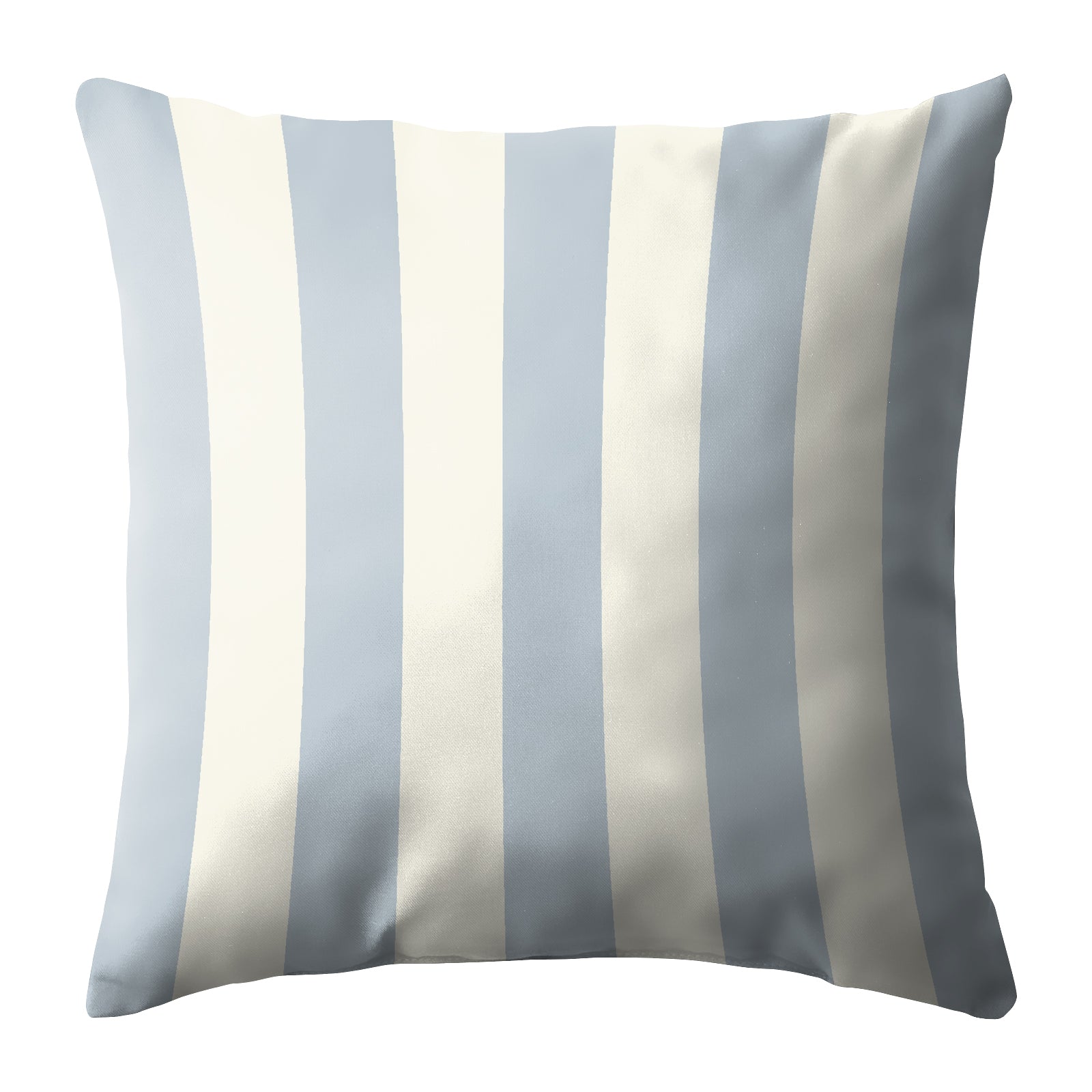 SPRING GALLERY BIG STRIPE METALLIC SILVER (16X16 INCH) DIGITAL PRINTED CUSHION COVER