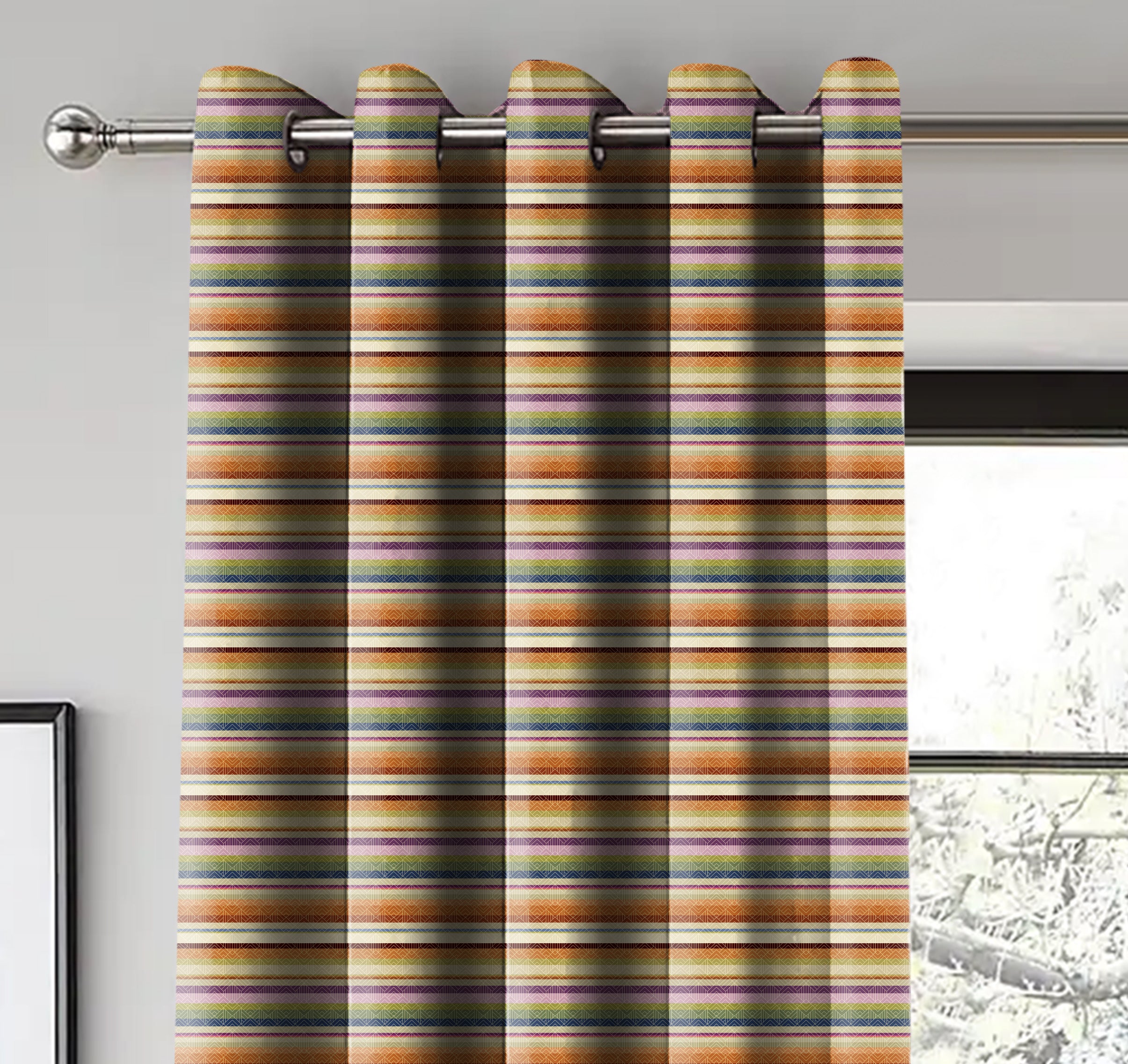 KANDY MULTICOLOR BLACKOUT CURTAINS