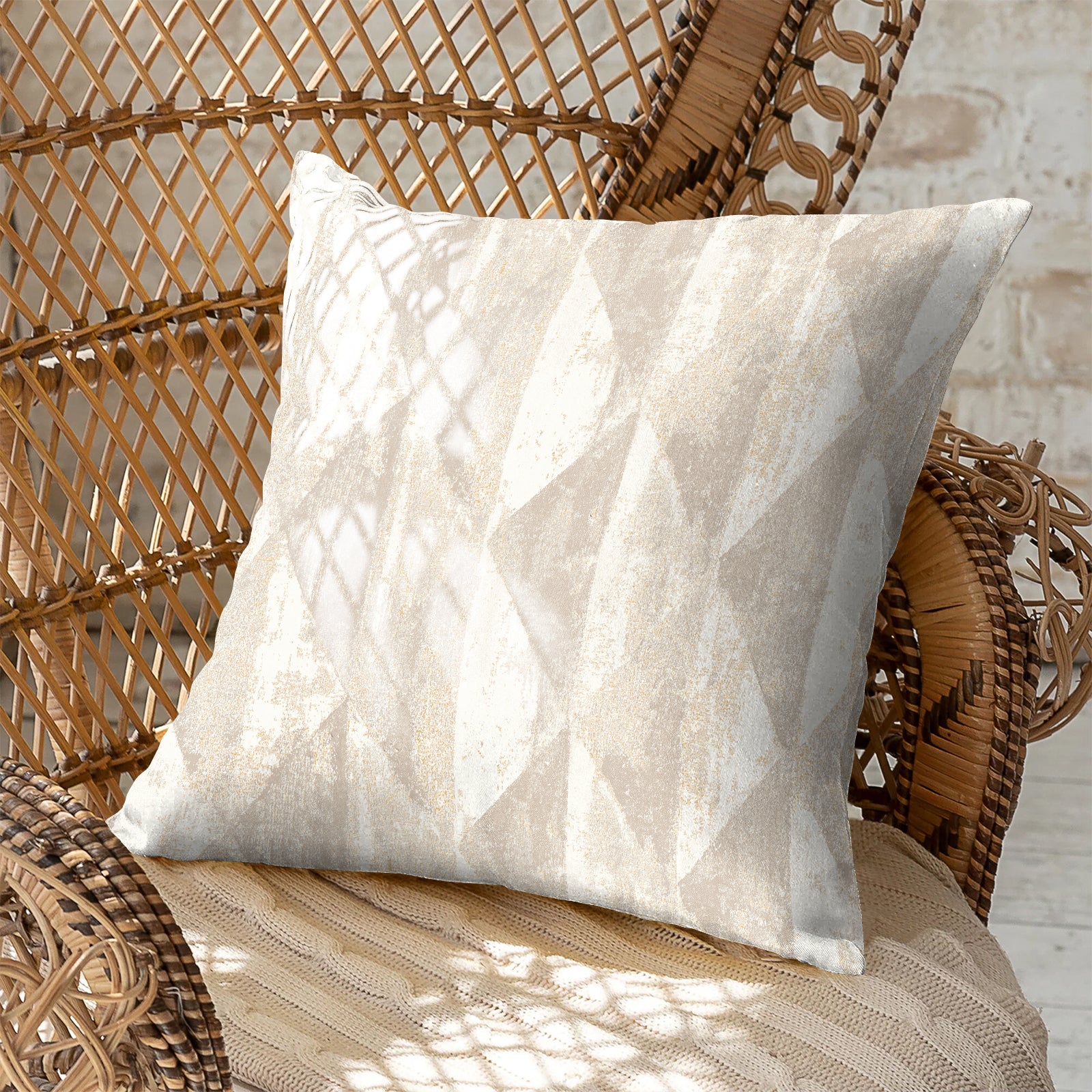 MYSTIQUE NATURAL DIGITAL PRINTED CUSHION COVER (Pack of 2)