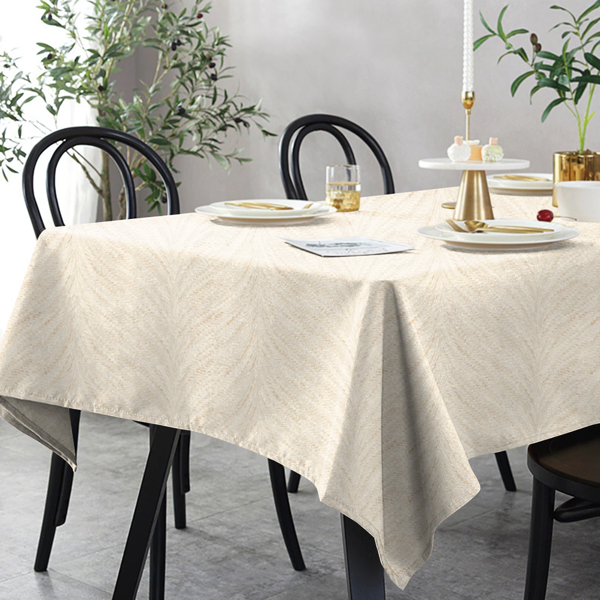 LUXOR NATURAL TABLE CLOTH