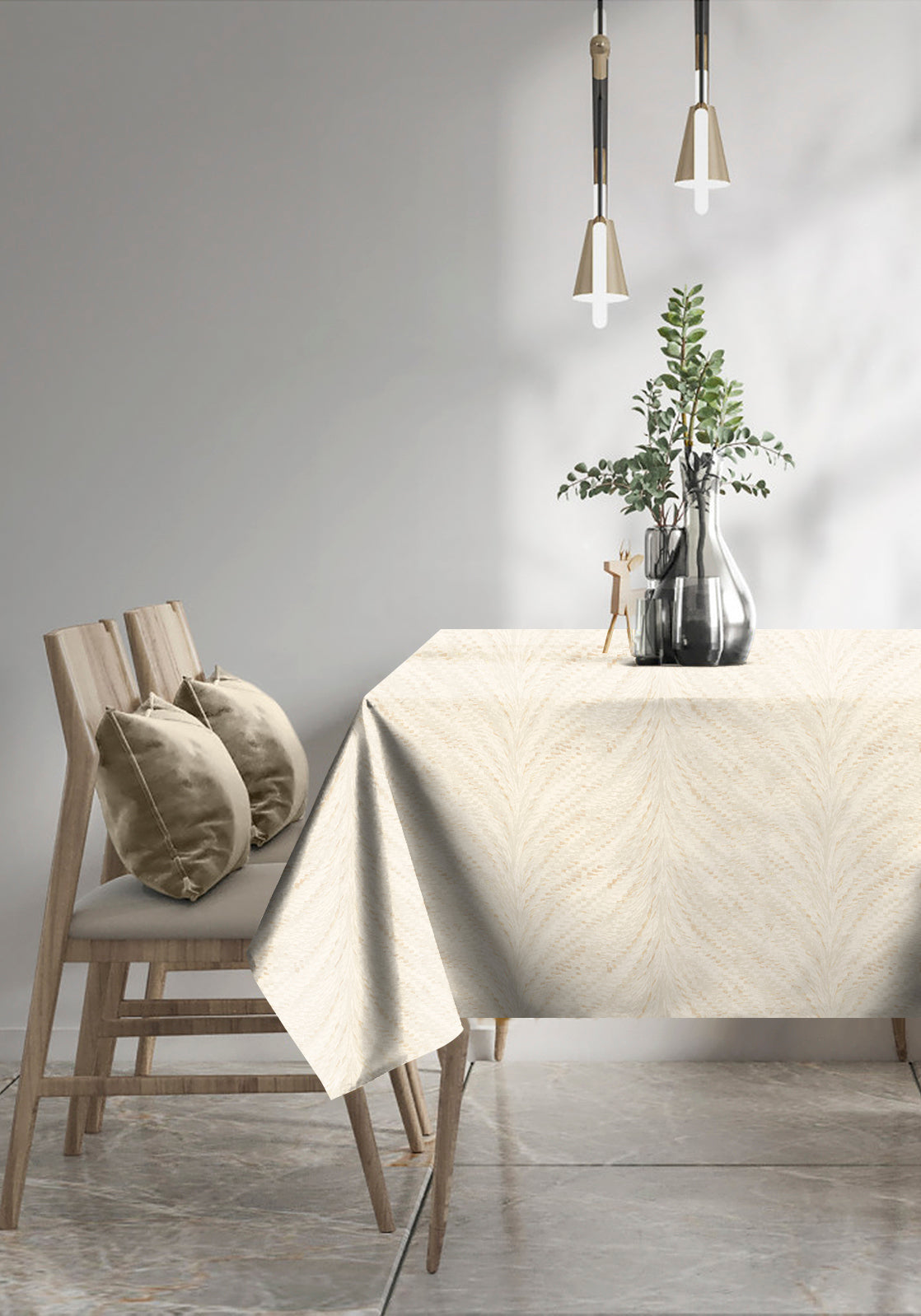 LUXOR NATURAL TABLE CLOTH