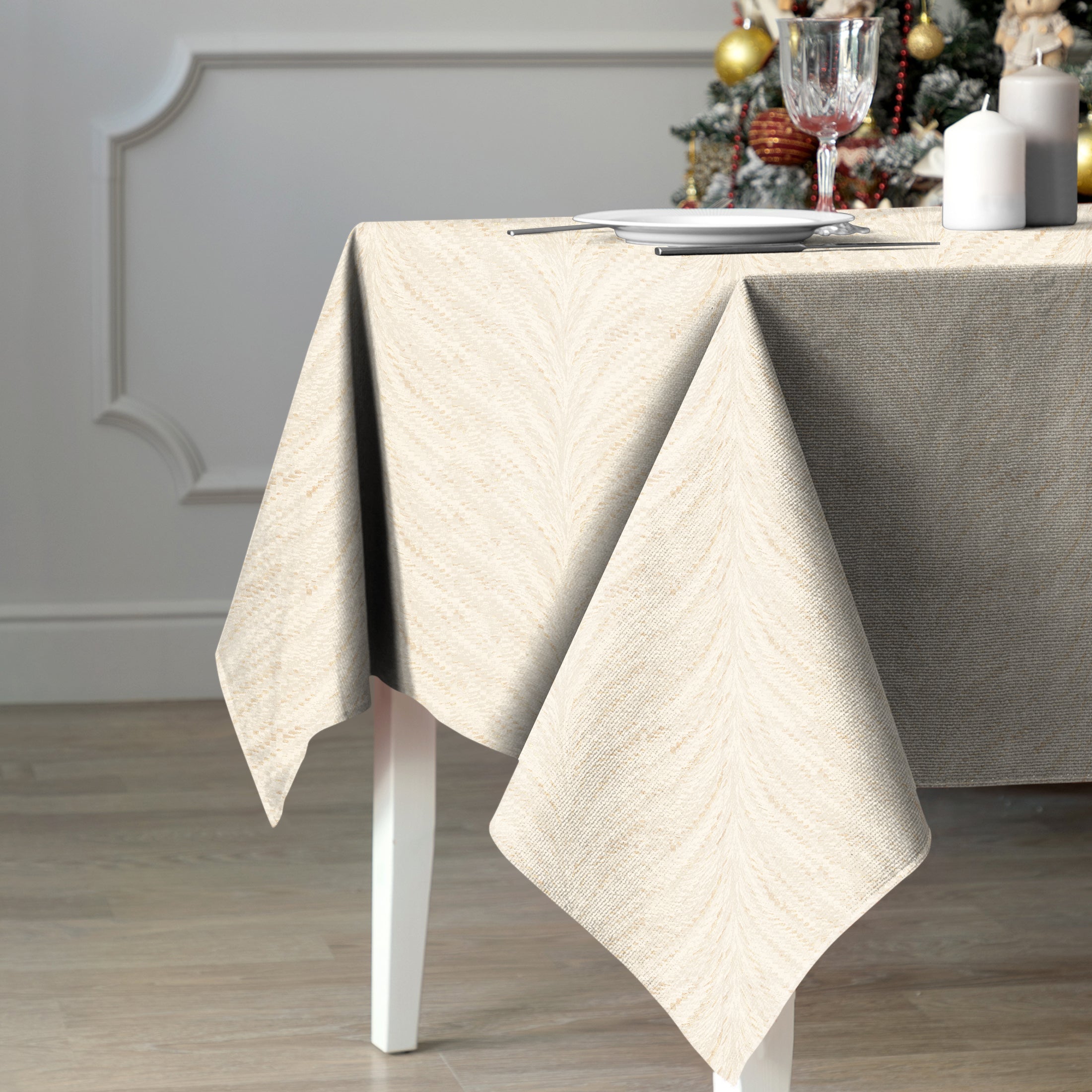LUXOR NATURAL TABLE CLOTH