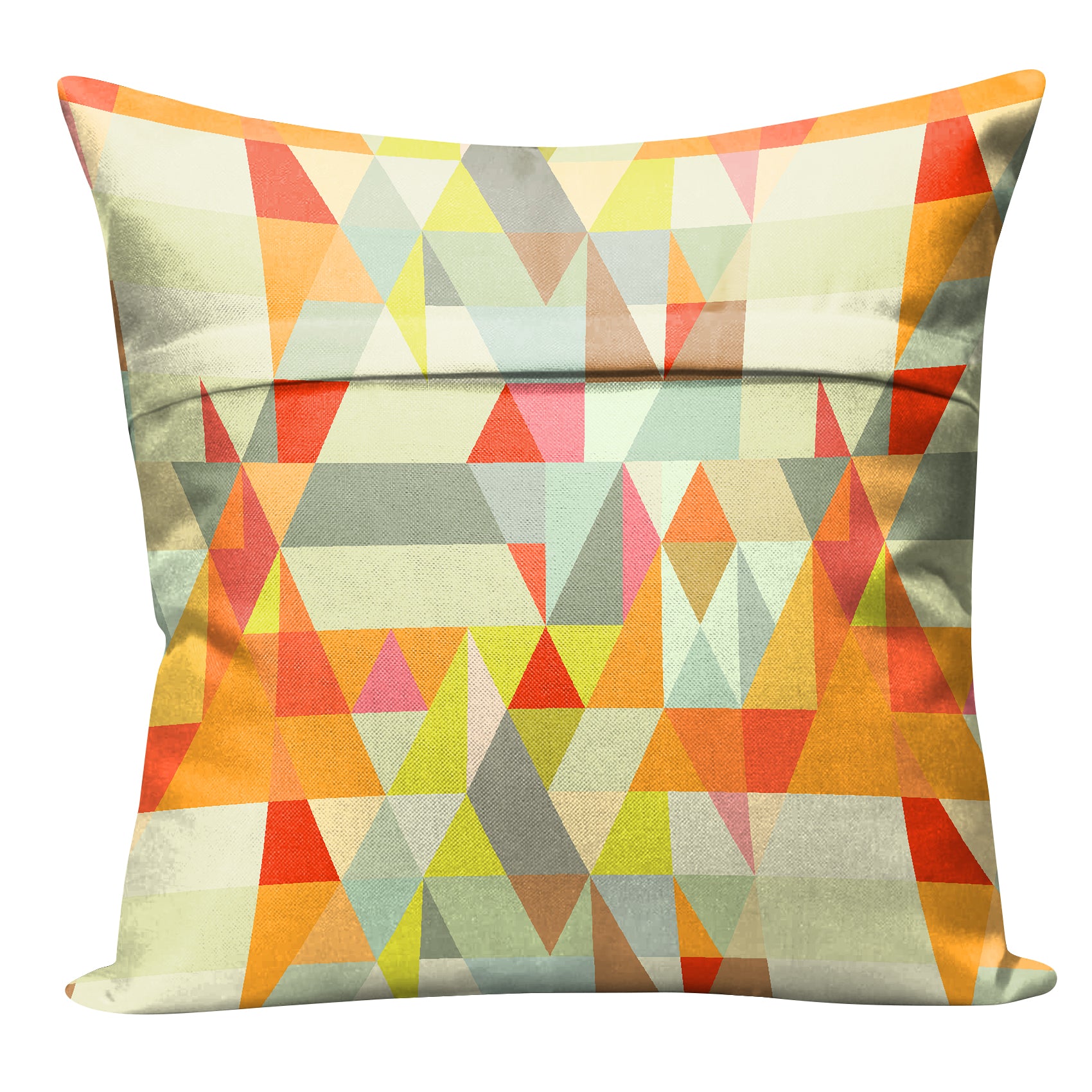 RUGA ORENGE (16X16 INCH) DIGITAL PRINTED CUSHION COVER