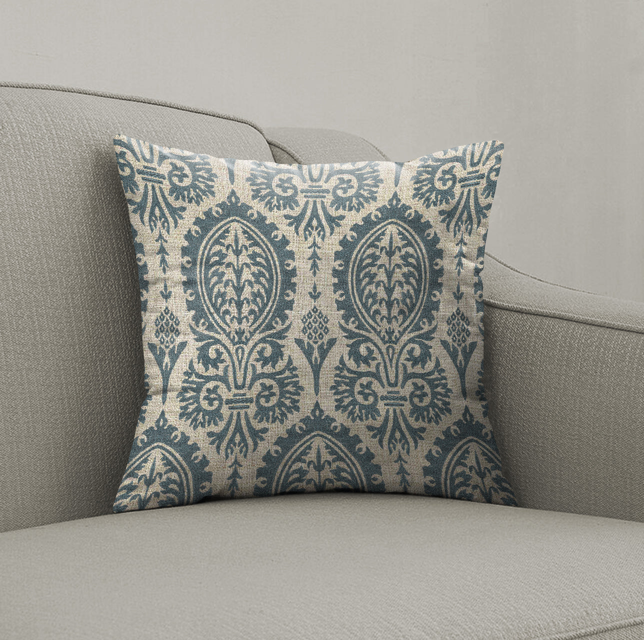 MANCHESTER PALE SKY DIGITAL PRINTED CUSHION COVER (Pack of 2)