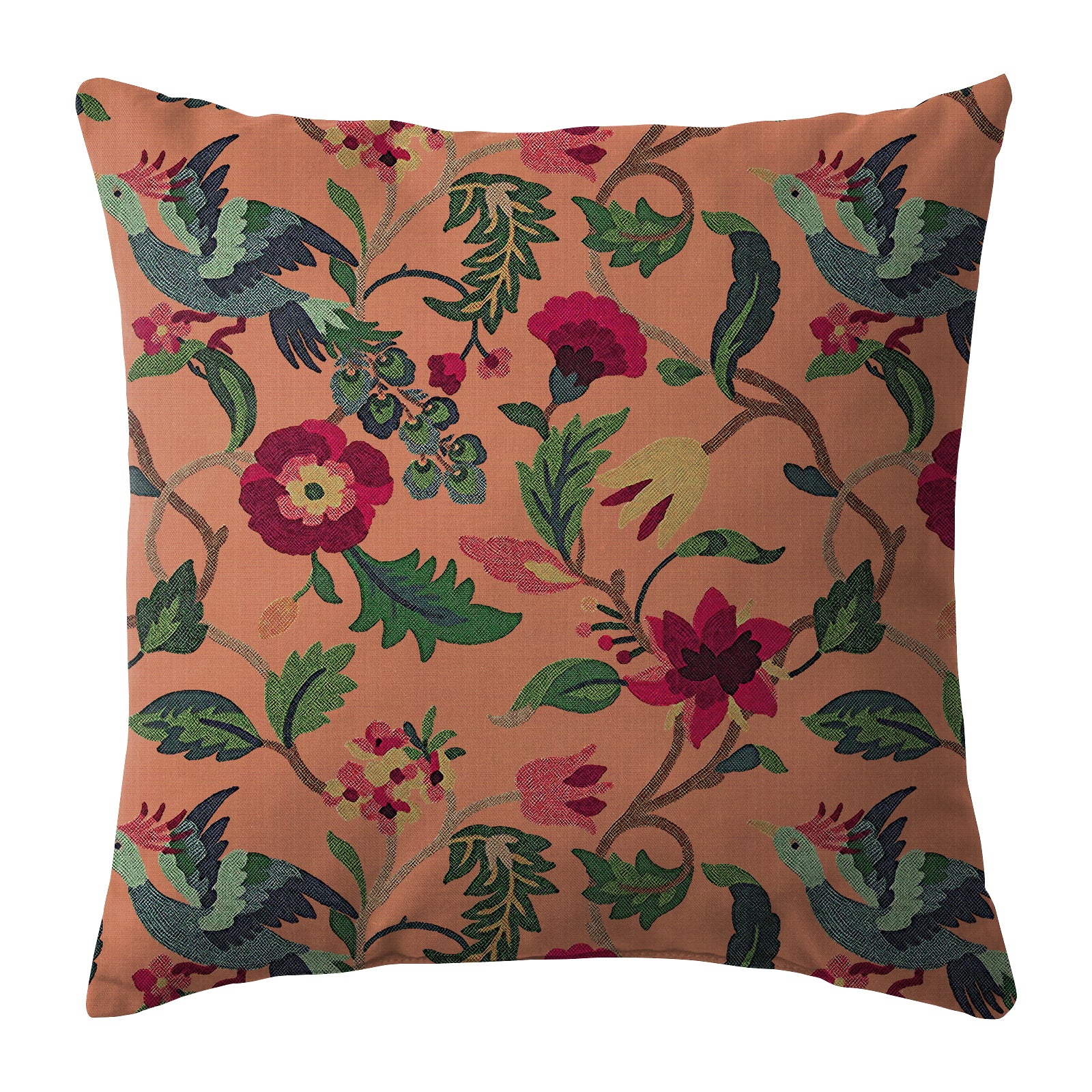 CABAL PEACH DIGITAL PRINTED CUSHION COVER (Pack of 2)
