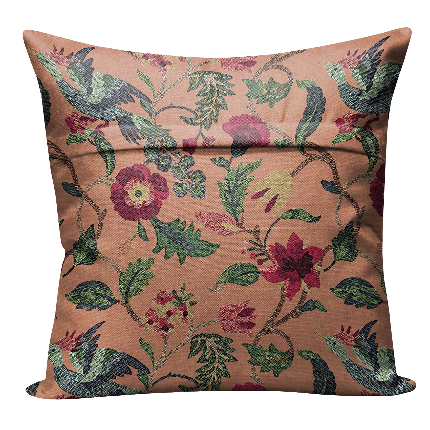 CABAL PEACH DIGITAL PRINTED CUSHION COVER (Pack of 2)