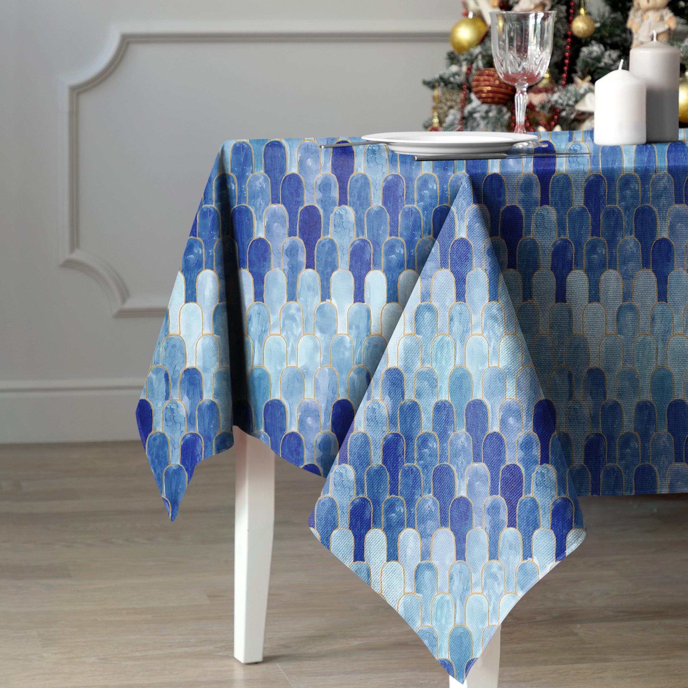 NICOBAR ROYAL BLUE TABLE CLOTH