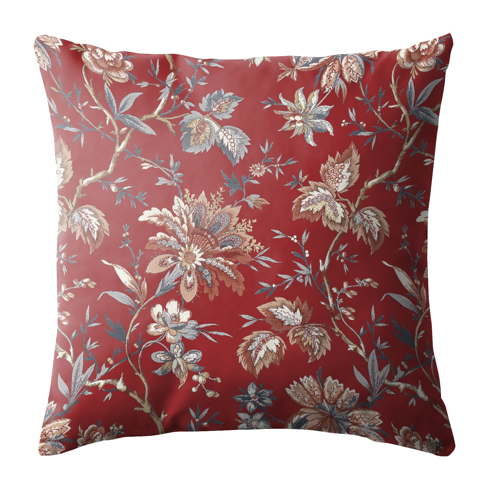 ANDAMAN RED DIGITAL PRINTED CUSHION COVER (Pack of 2)