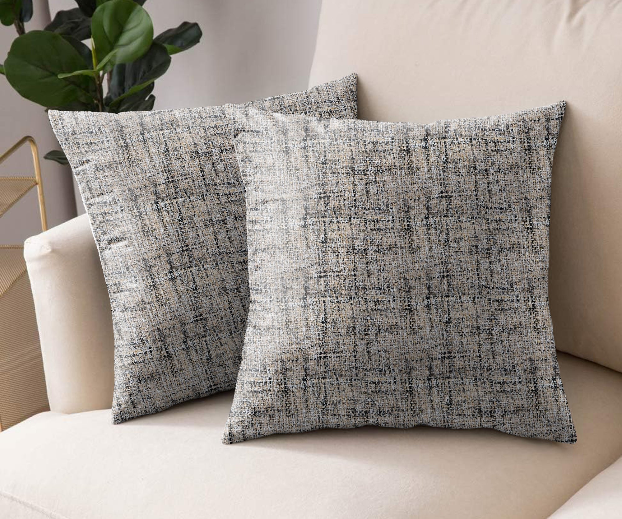 SPICE CREAM DIGITAL PRINTED CUSHION COVER (Pack of 2)