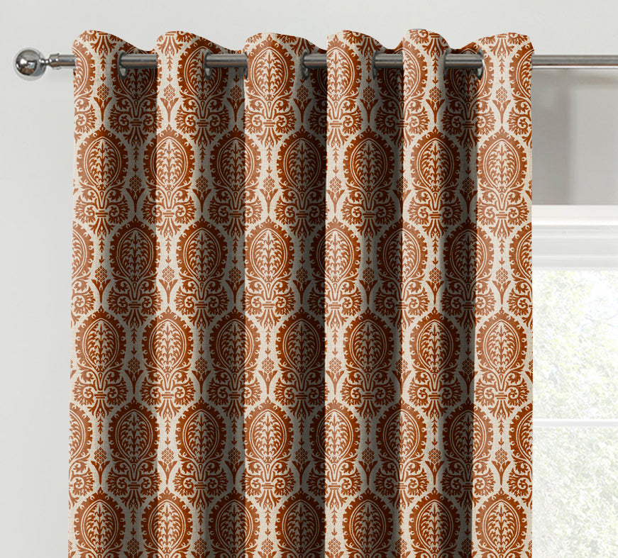 MANCHESTER SADDLE BROWN BLACKOUT CURTAIN