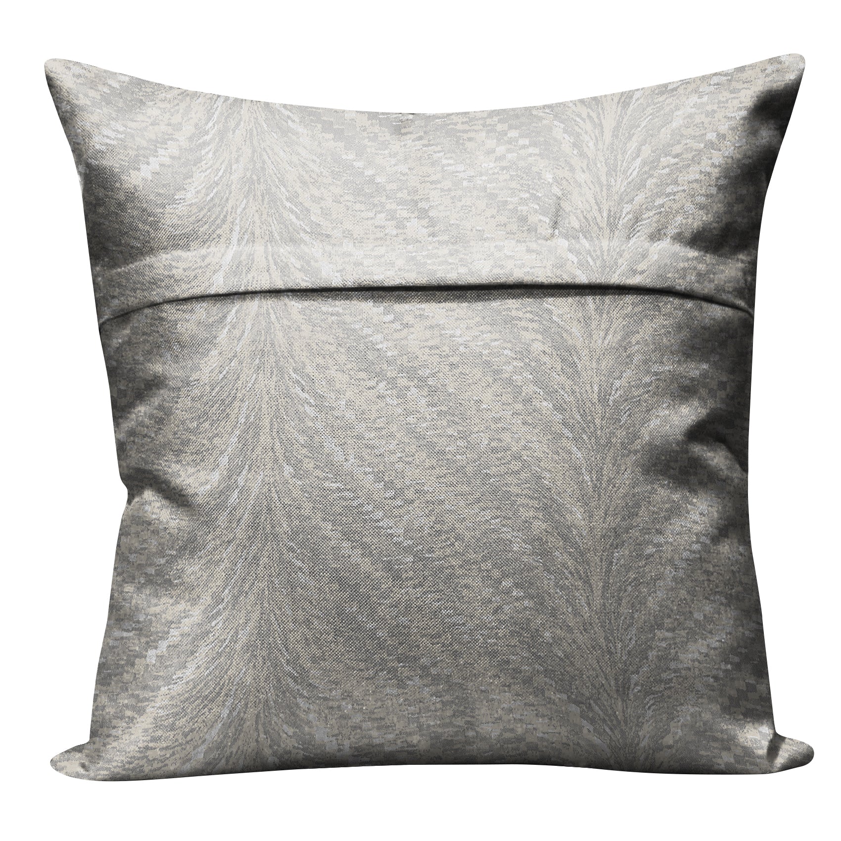 LUXOR SILVER DIGITAL PRINTED CUSHION COVER (Pack of 2)