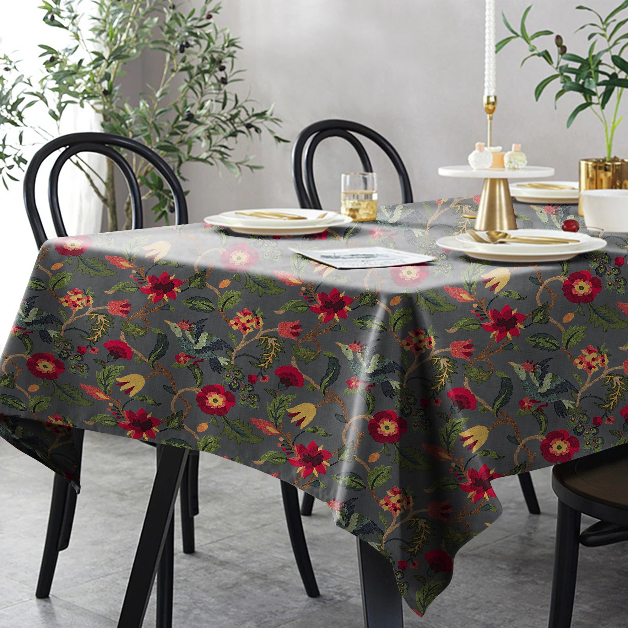 Cabal Space Grey Table Cloth