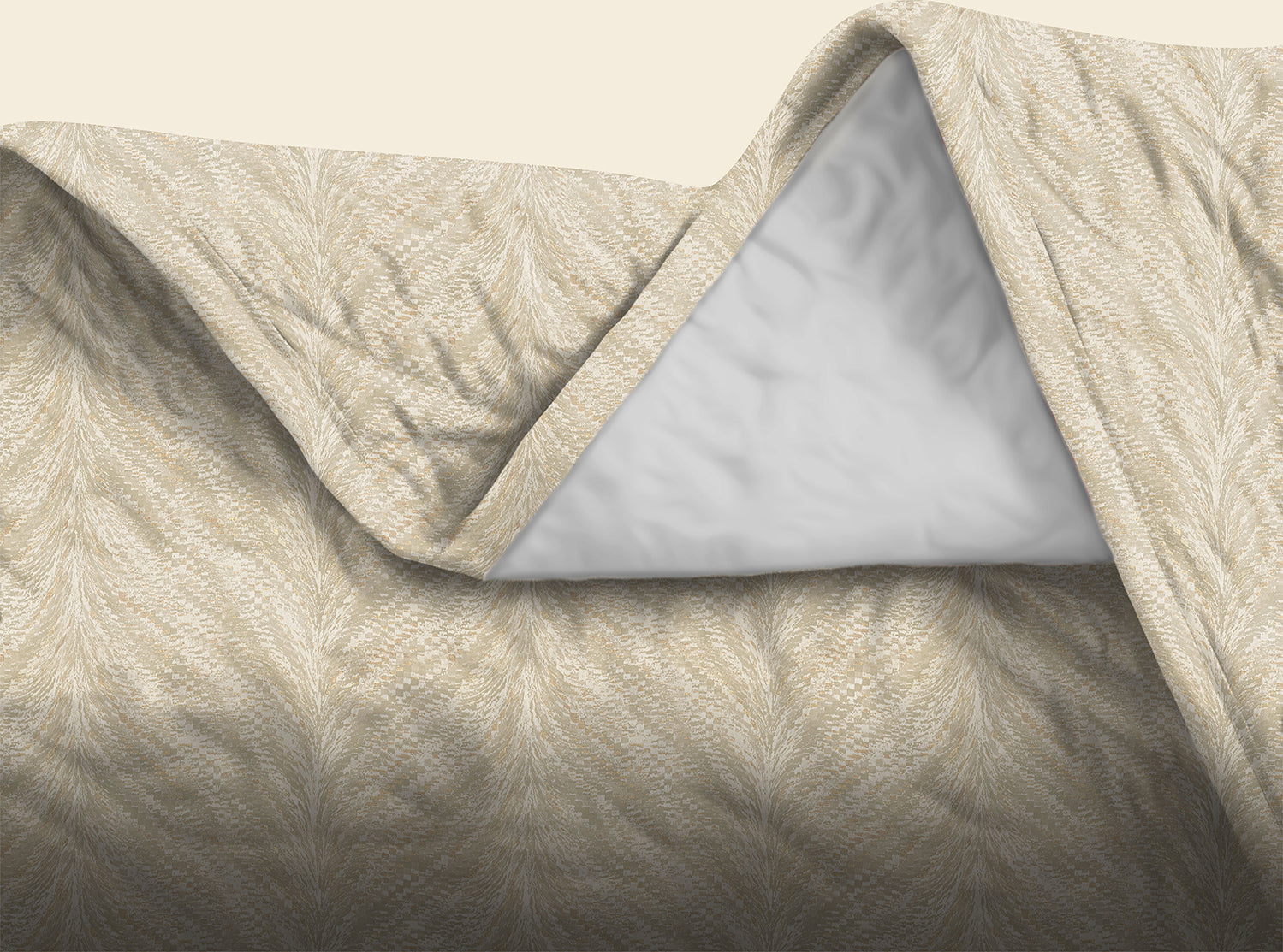 Luxor Stone Bedcover for Double Bed with 2 PillowCovers King Size (104" X 90")