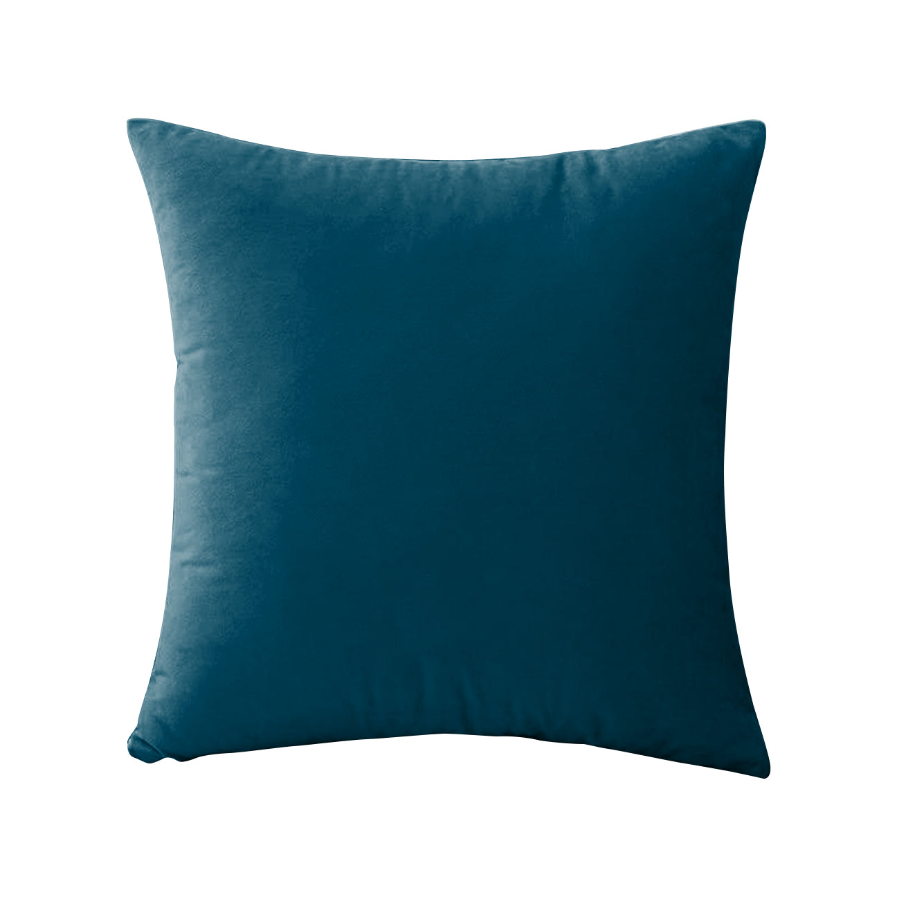 RAINBOW VELVET TEAL-46 CUSHION COVER (Pack of 2)