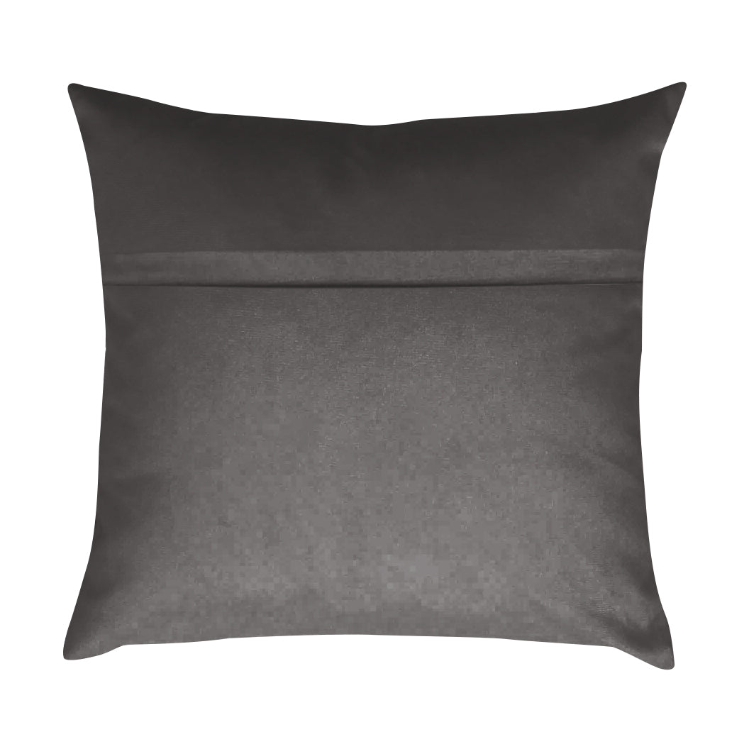 RAINBOW VELVET TEX GREY-20 CUSHION COVER (Pack of 2)