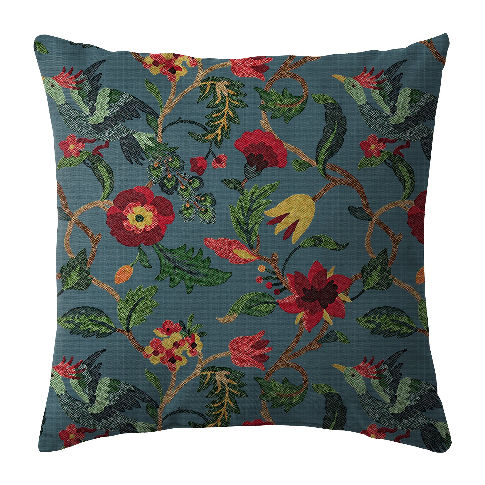 CABAL TEAL DIGITAL PRINTED CUSHION COVER (Pack of 2)
