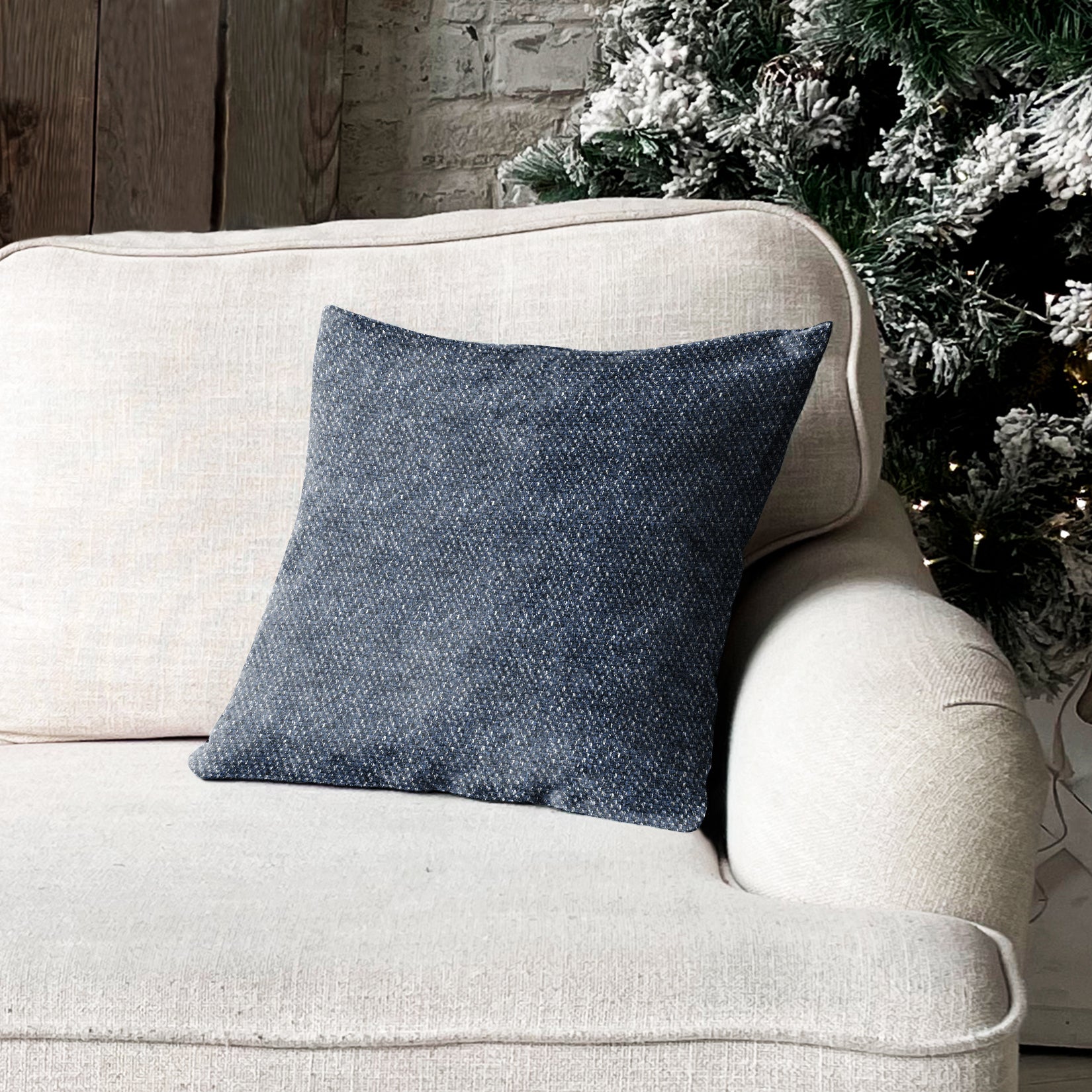 VINCENT BLUE CUSHION COVER (Pack of 2)